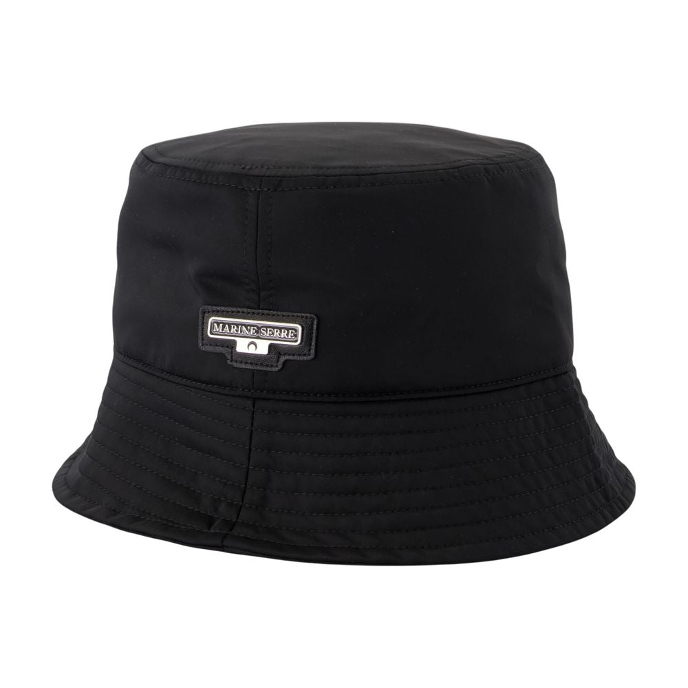 MARINE SERRE Satin Bucket Hat