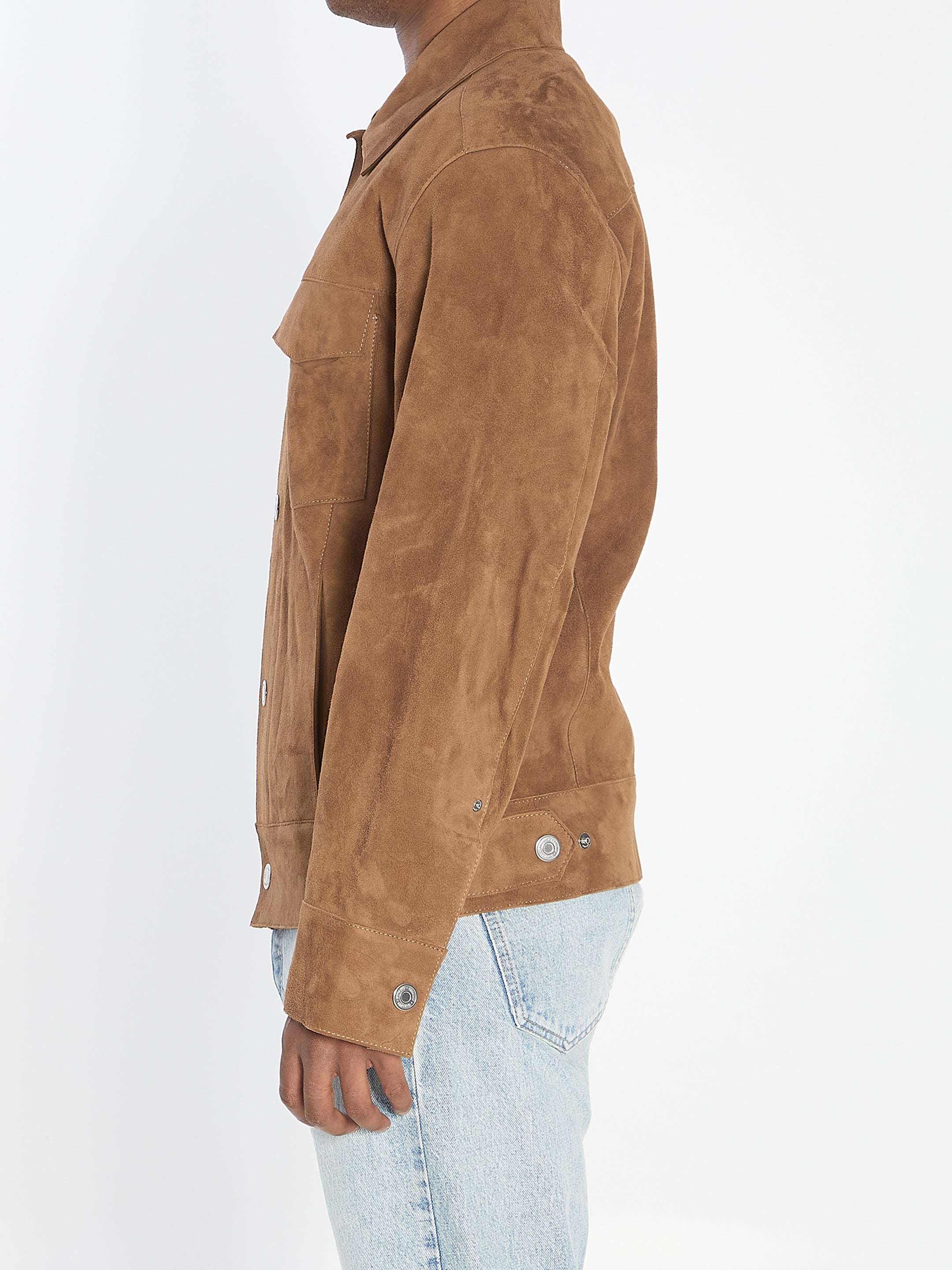 AMI PARIS Press-Stud Long-Sleeve Shirt for Men