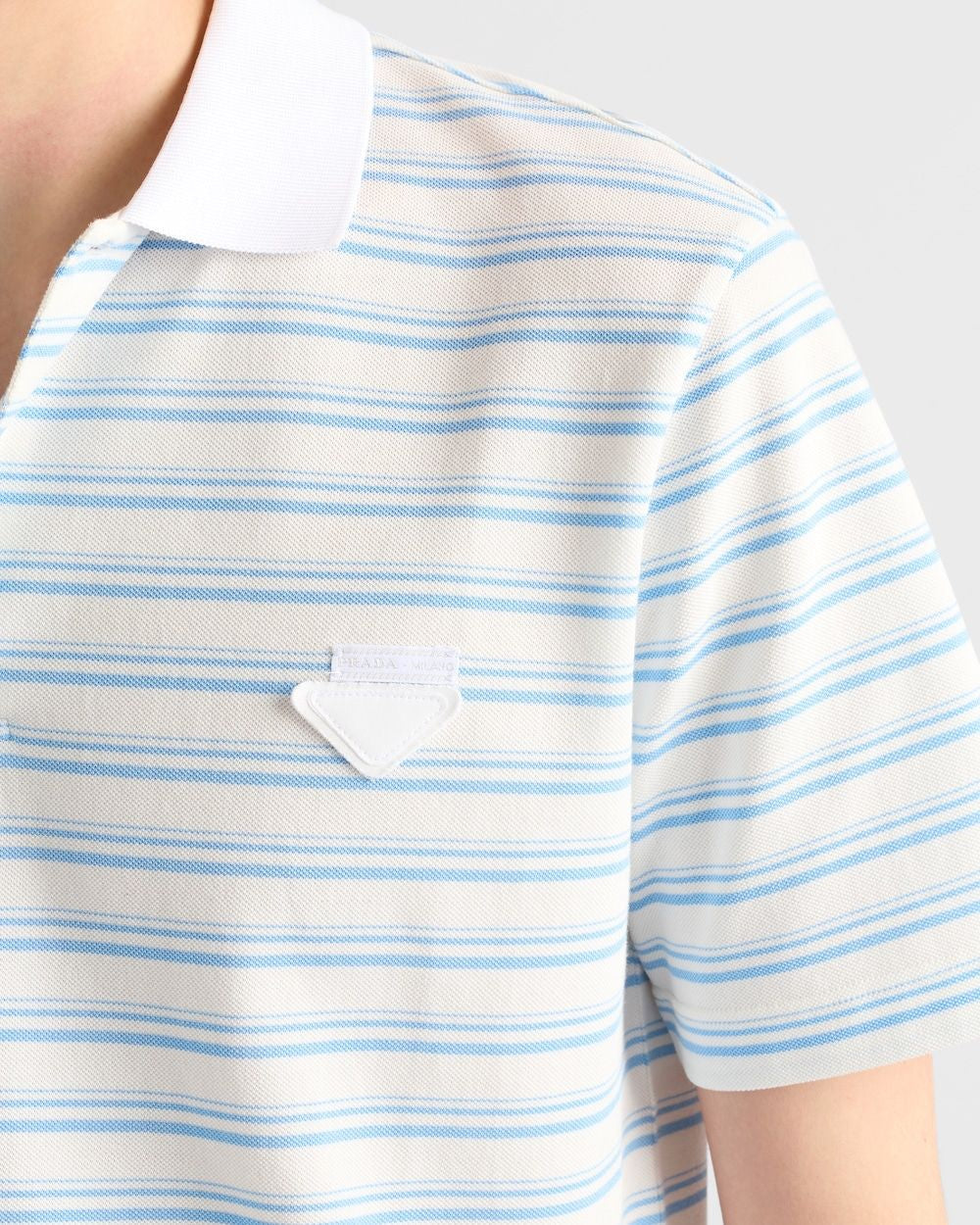 PRADA Classic Polo Shirt for Men - Fall 2025