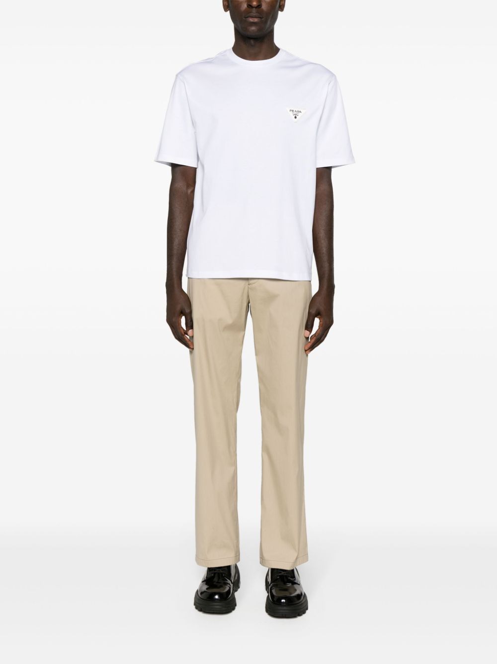 PRADA Men's Mini Crew Neck Jersey