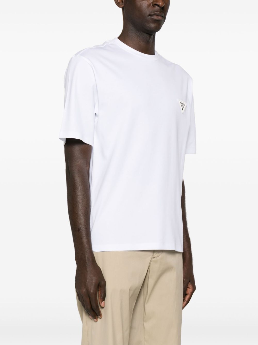 PRADA Men's Mini Crew Neck Jersey