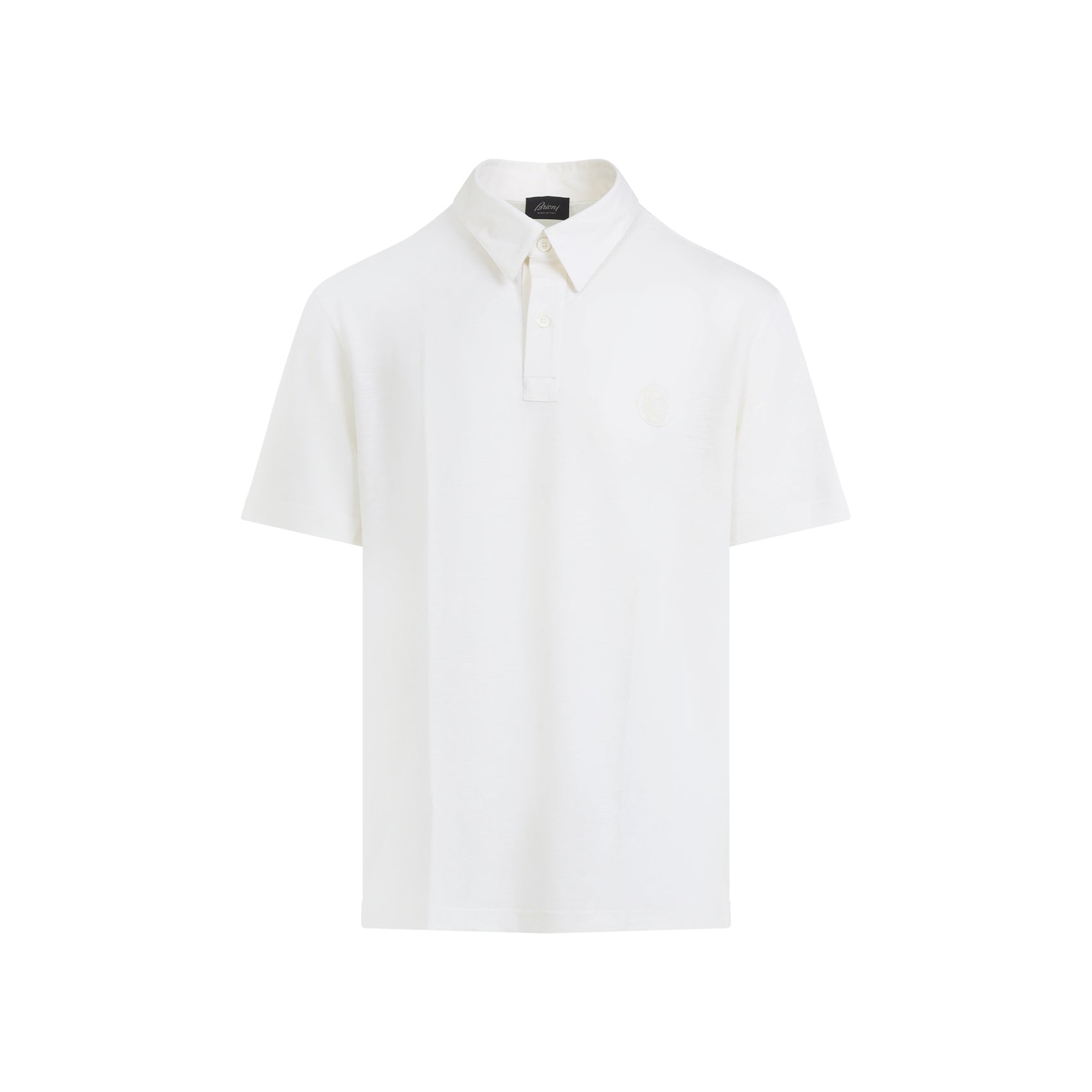 BRIONI Men's Wool Polo for FW25