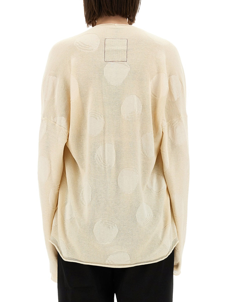 UMA WANG Oversized Polka Dot Shirt - Size S