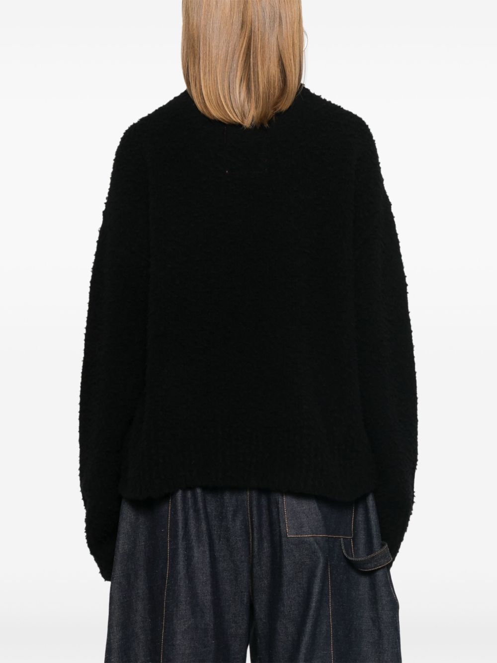 UMA WANG High Neck Cashmere Sweater