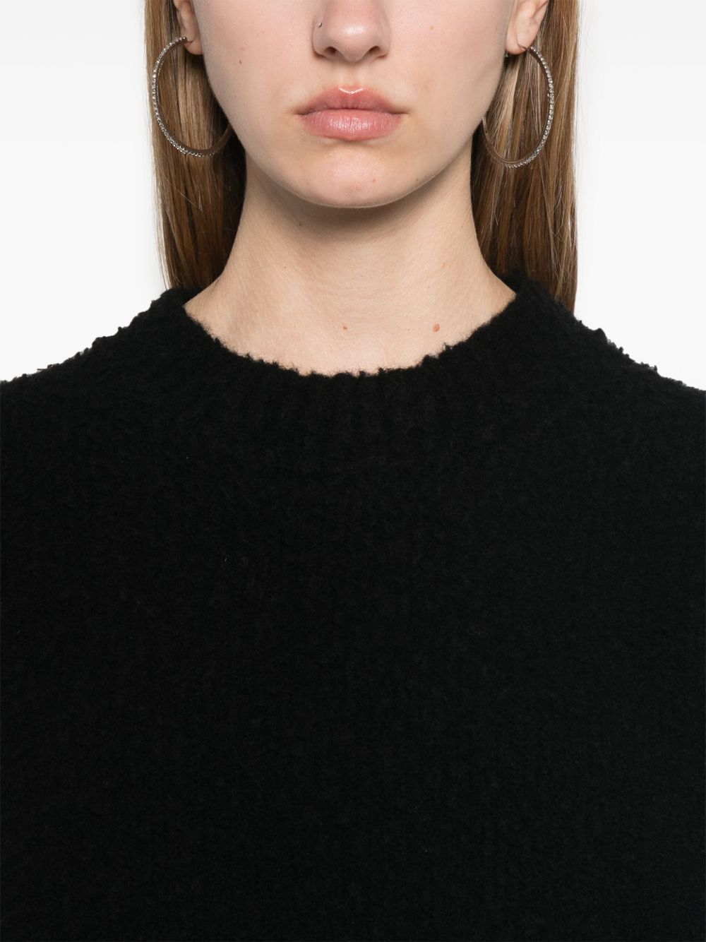 UMA WANG High Neck Cashmere Sweater