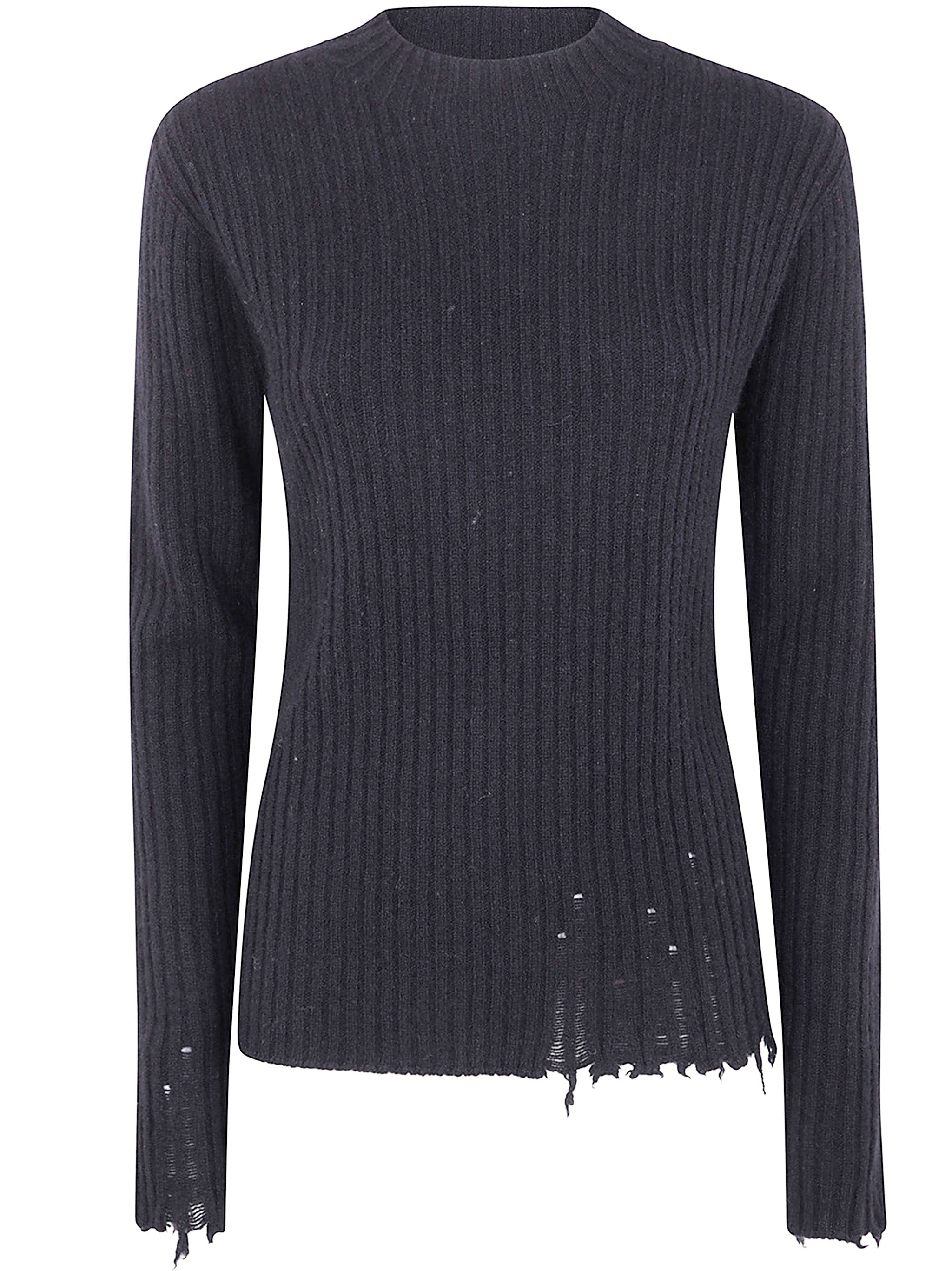 UMA WANG Ribbed Cashmere Top for Women