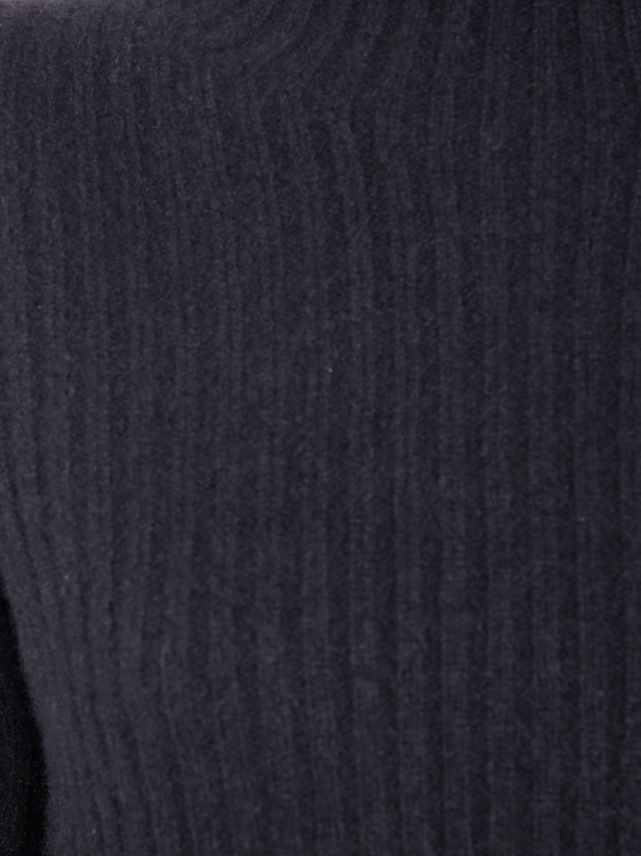 UMA WANG High Neck Rib Knit Sweater