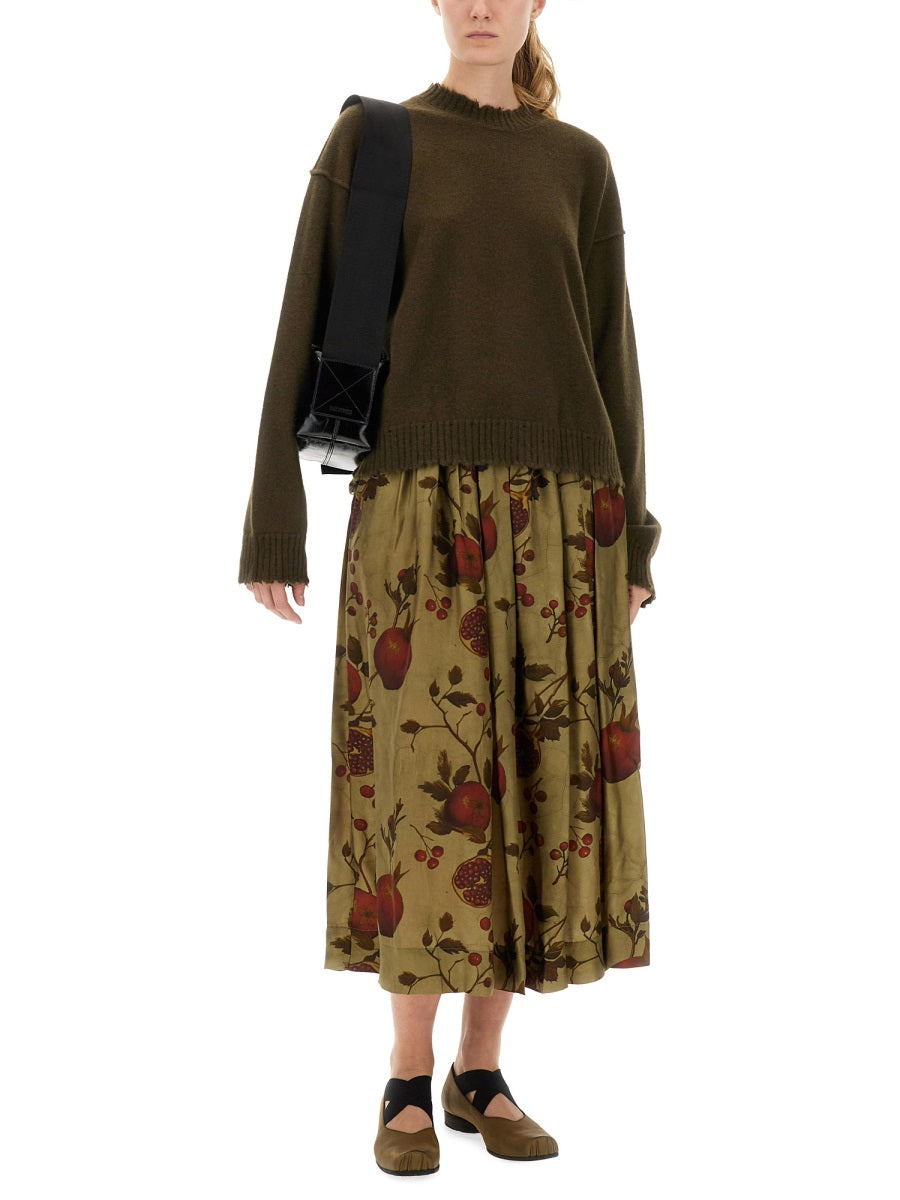 UMA WANG Cashmere Sweater with Bangs - Size S