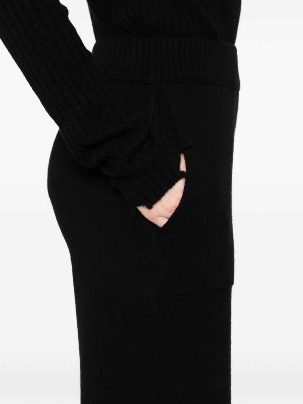 UMA WANG Cashmere Straight Leg Trousers