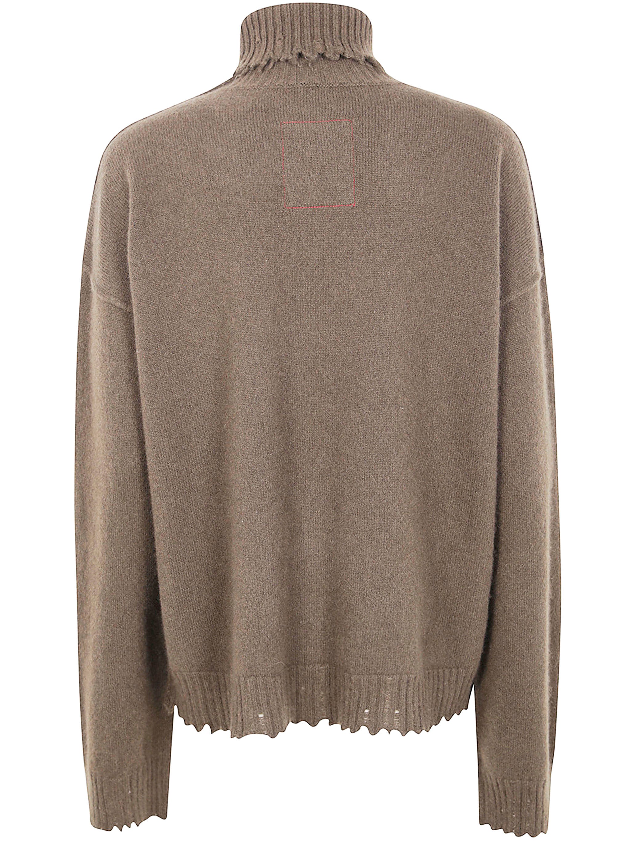 UMA WANG High Neck Sweater - Women’s Mini Knitwear for FW25