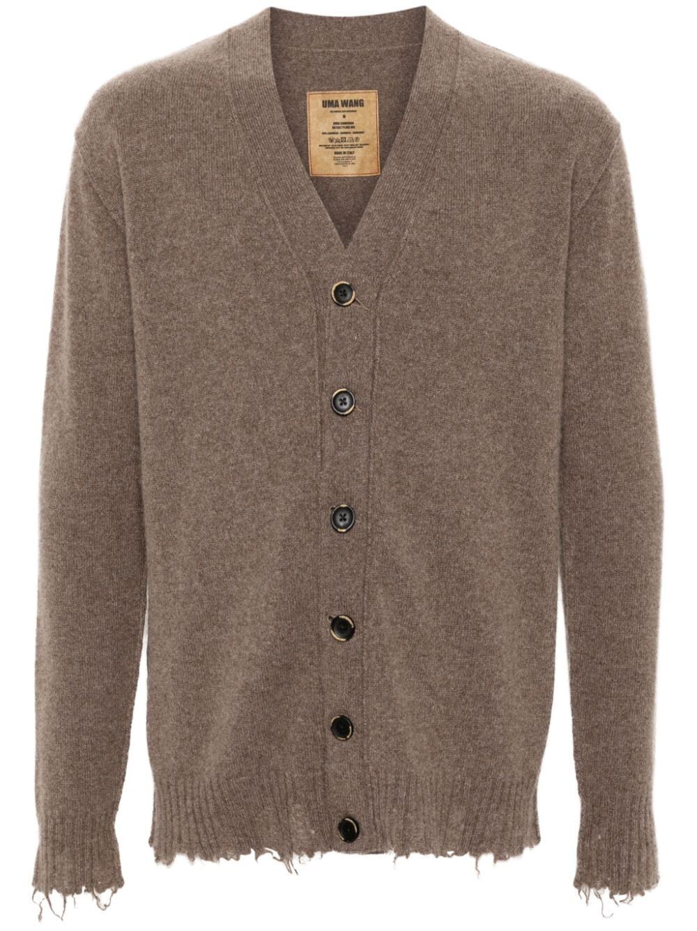 UMA WANG Over Cardigan for Men - Fall/Winter Essential
