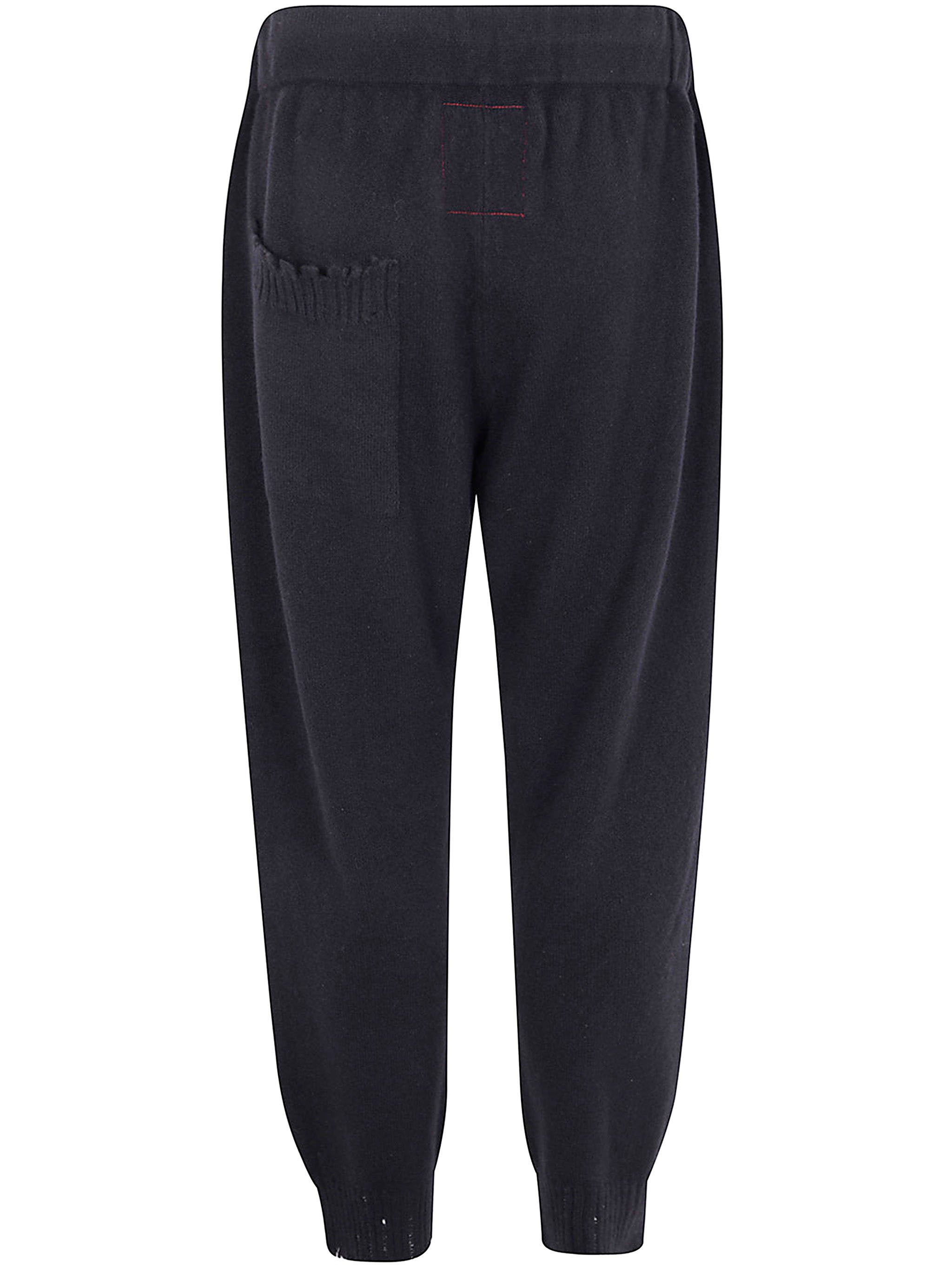UMA WANG Classic Cashmere Ankle Pants