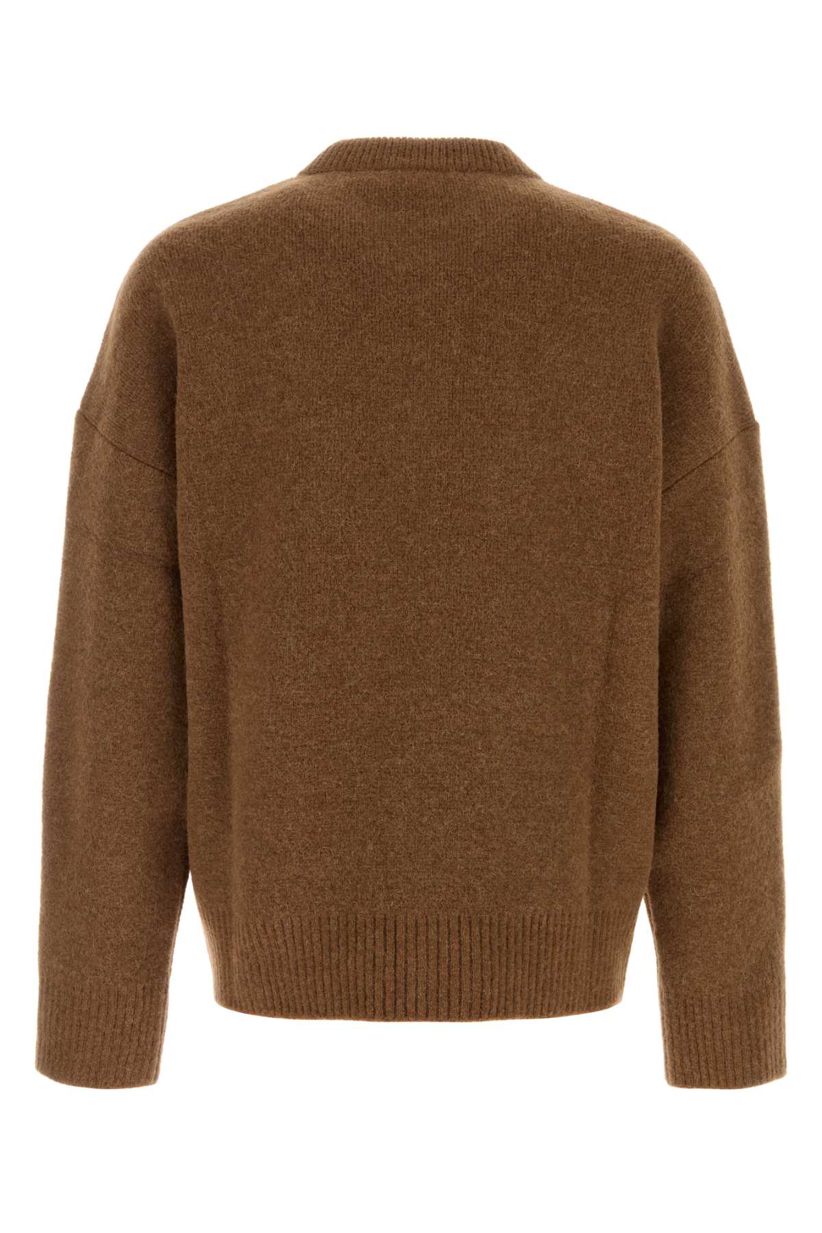 AMI PARIS Men's Stretch Alpaca Blend Sweater