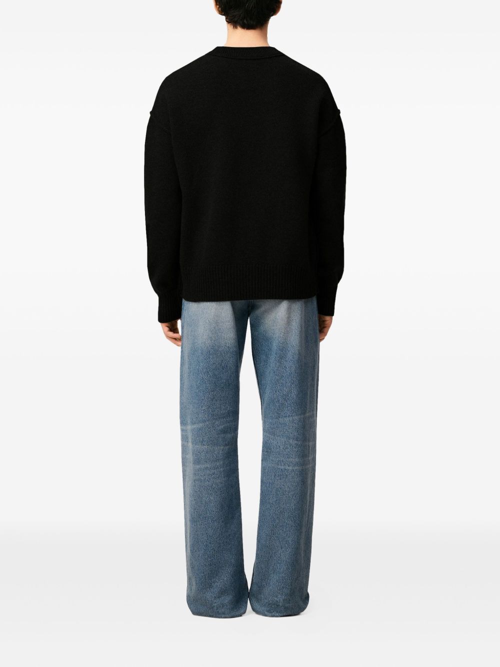 AMI PARIS Crewneck Sweater for Men - Fall/Winter 2025