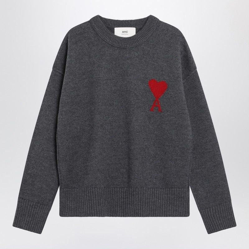 AMI PARIS AMI Of Coeur Crew Neck Sweater