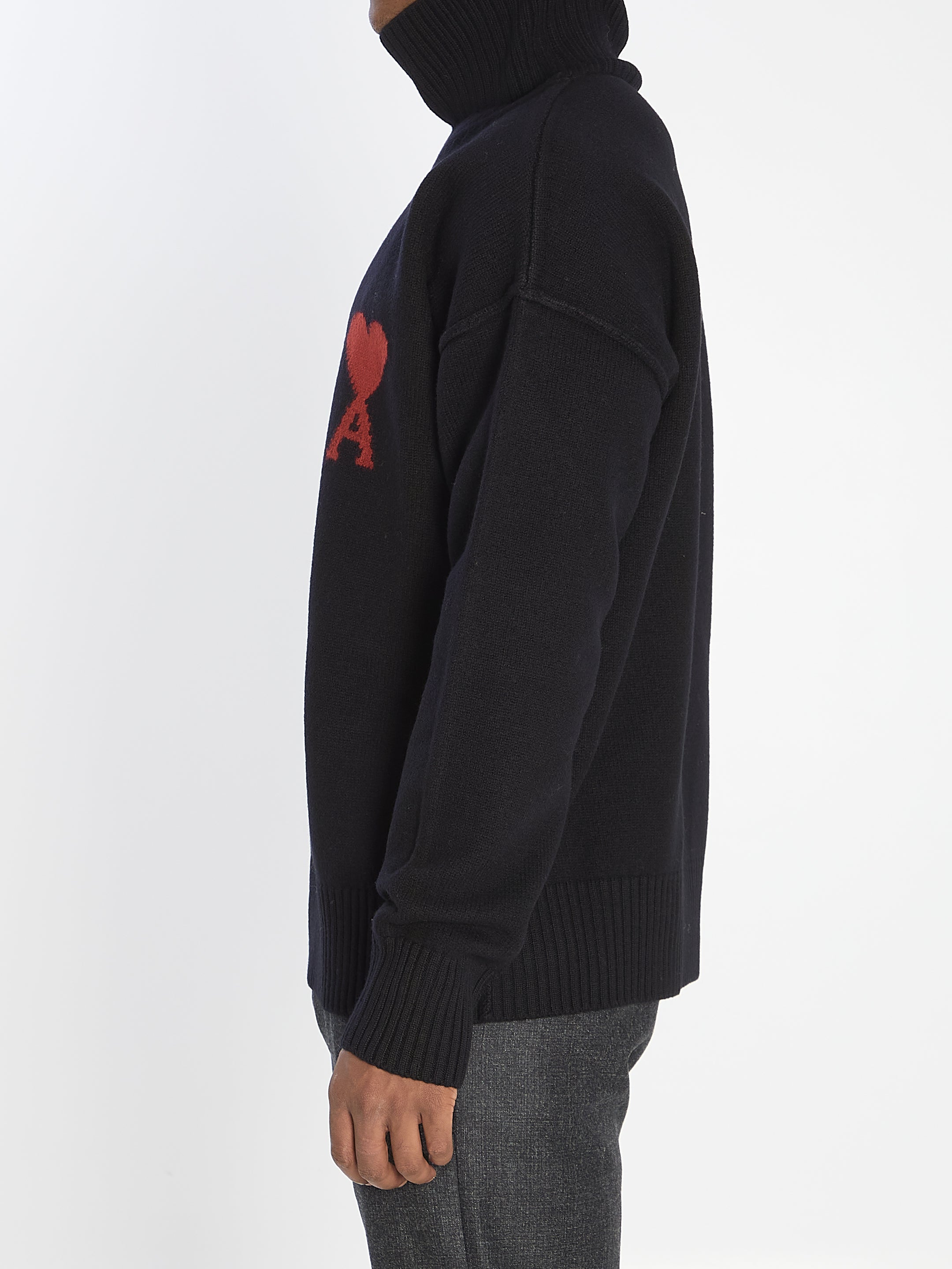 AMI PARIS Chic Turtleneck Sweater for Women