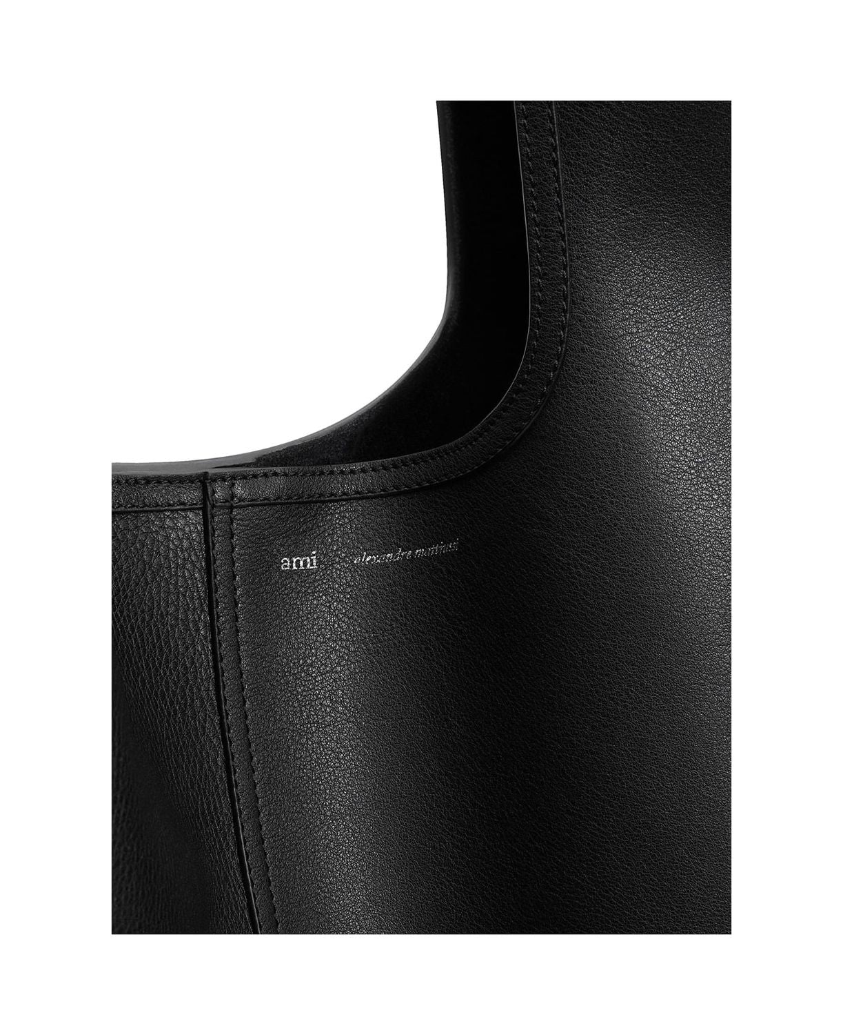 AMI PARIS Mini Leather Handbag