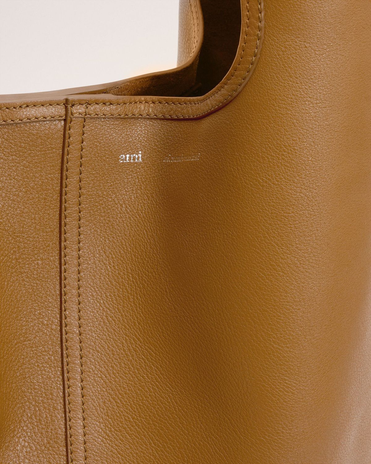 AMI PARIS Mini Leather Handbag for Women