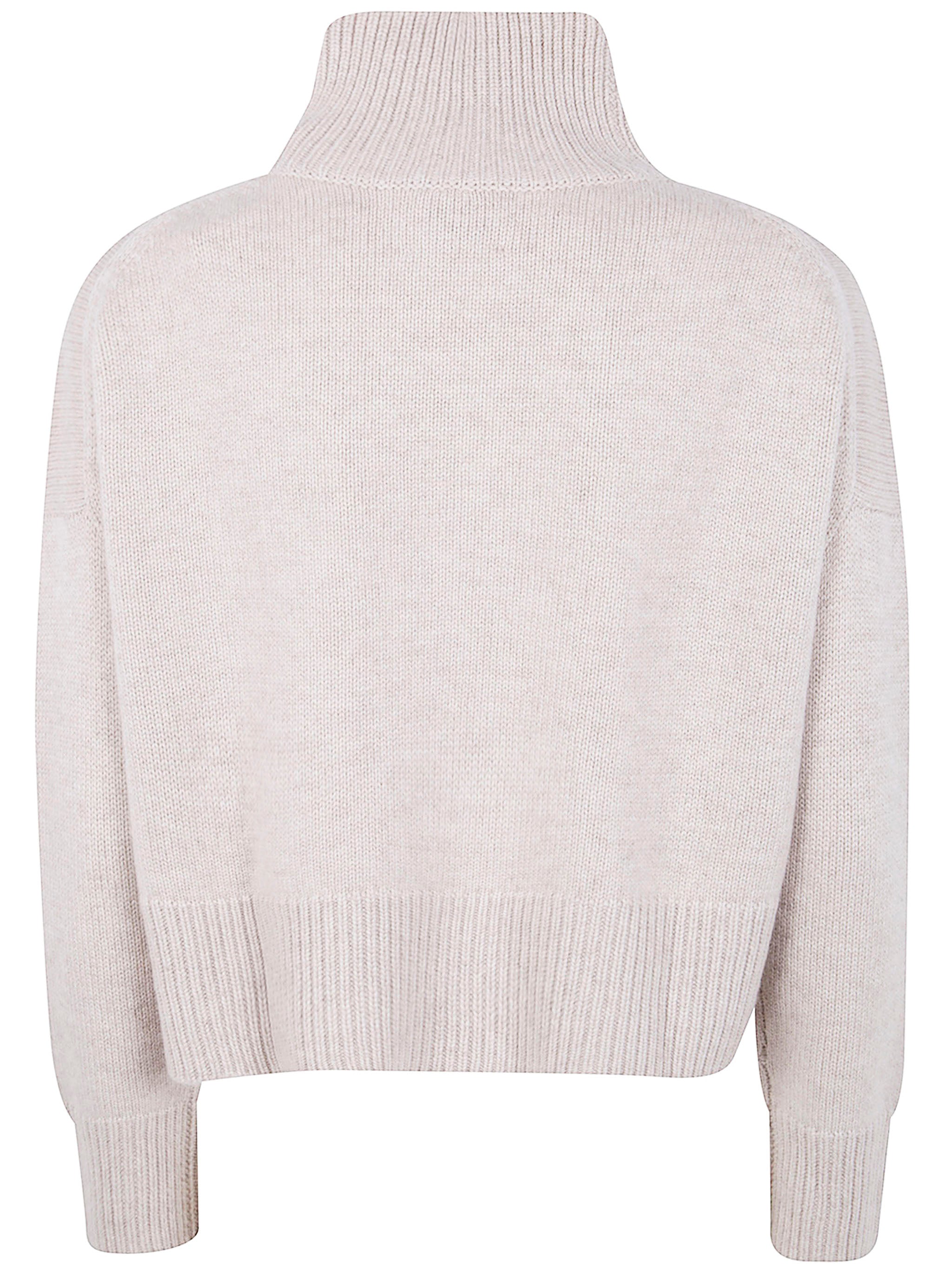 KUJTEN Mini Cropped Turtle Neck Sweater