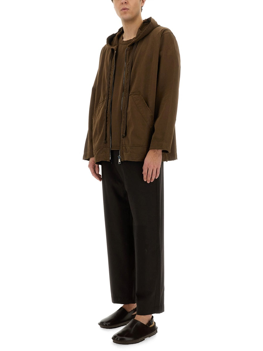 UMA WANG Men's Zipper Hoodie - Size L