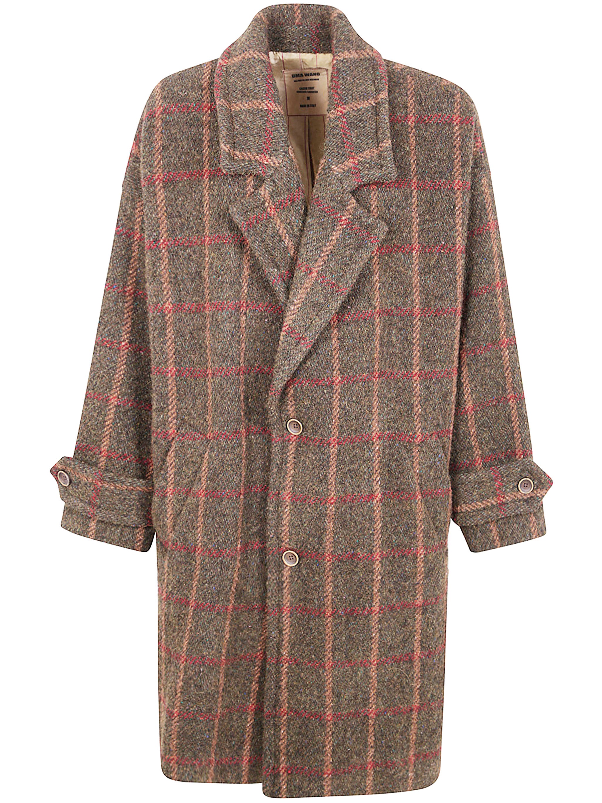 UMA WANG Men's Wool Blend Sabueso Cassie Jacket