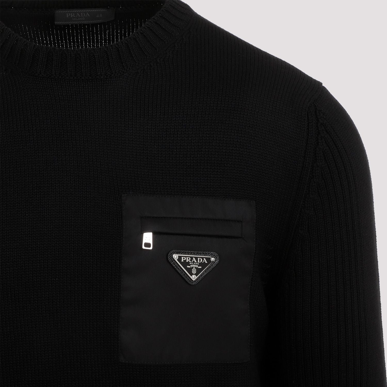 PRADA Men's Luxe Wool Sweater for Fall 2025