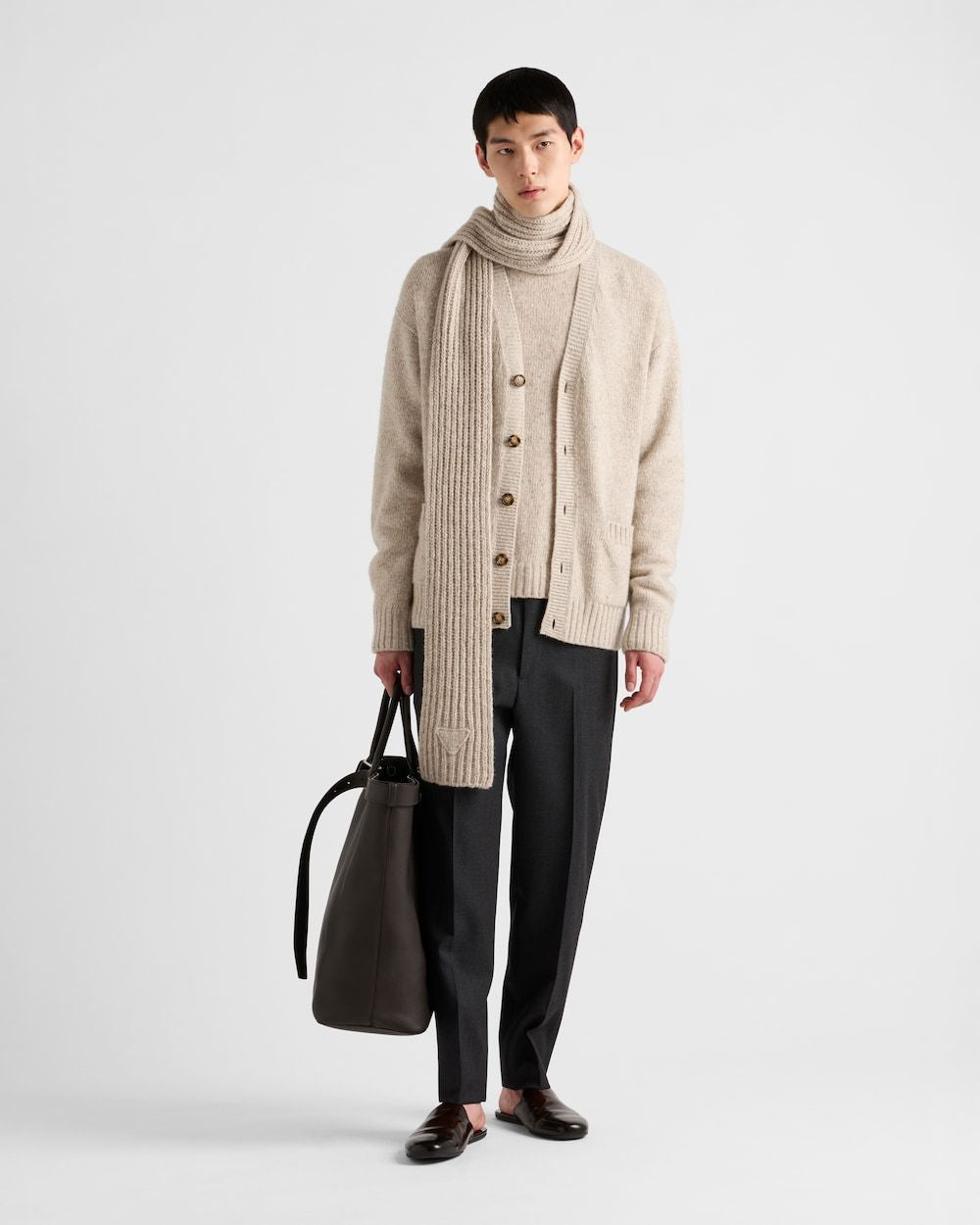 PRADA Girocollo Knit Sweater - Men's Casual Fit