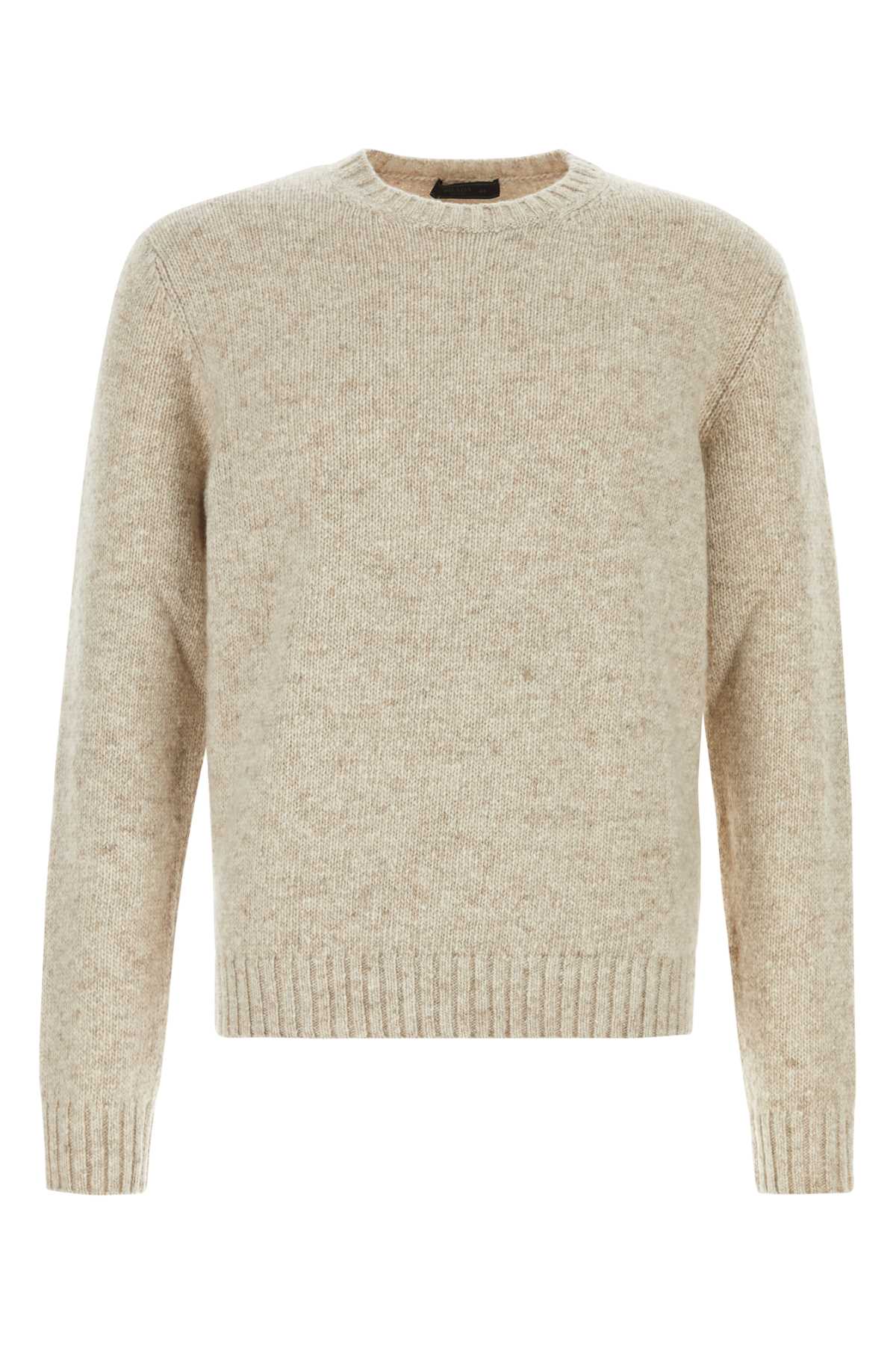 PRADA Men's Melange Cashmere Sweater