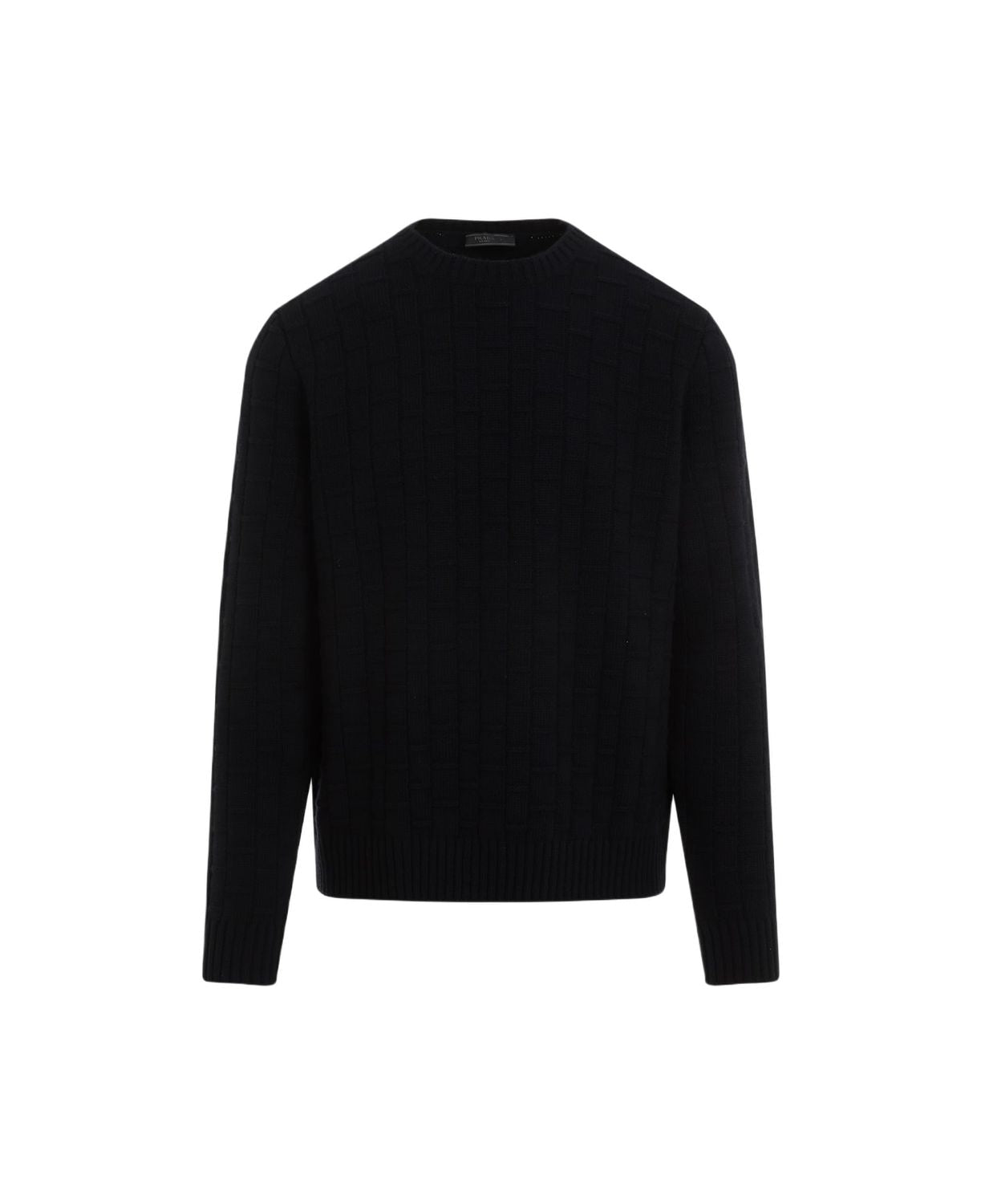 PRADA Classic Knit Crew Neck Sweater for Men
