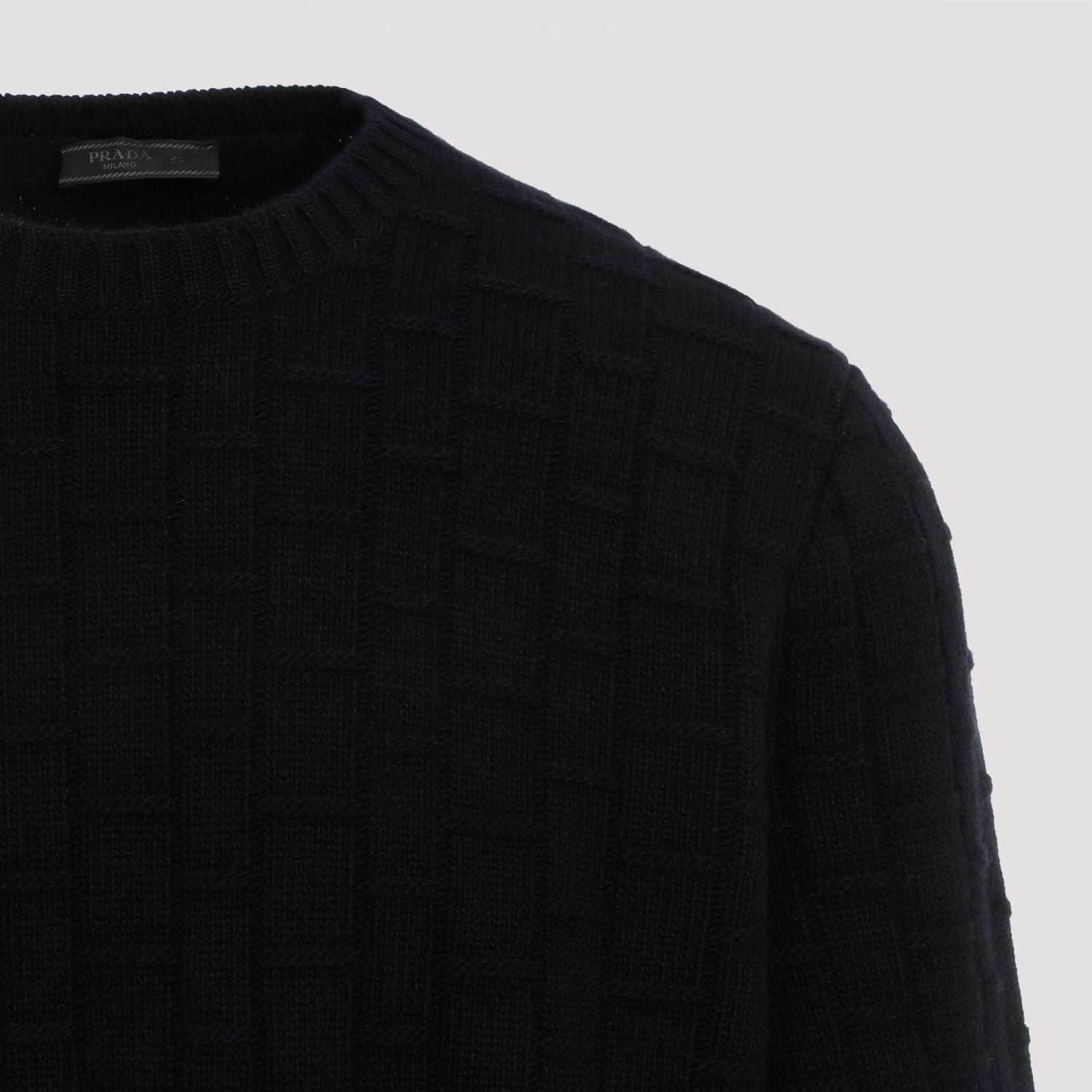 PRADA Men's Wool Blend Sweater - FW24 Collection