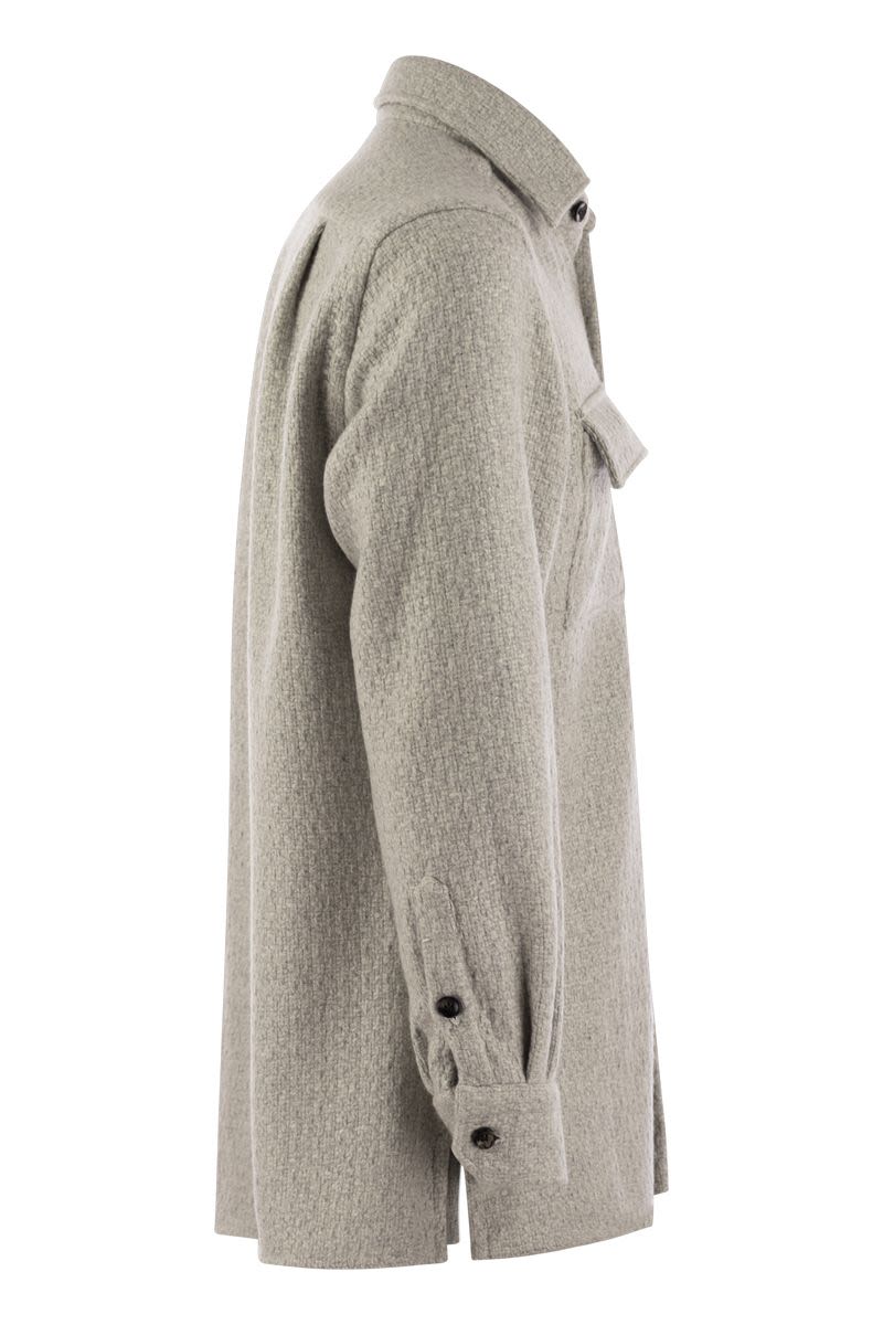 KITON Cashmere Overshirt for Men