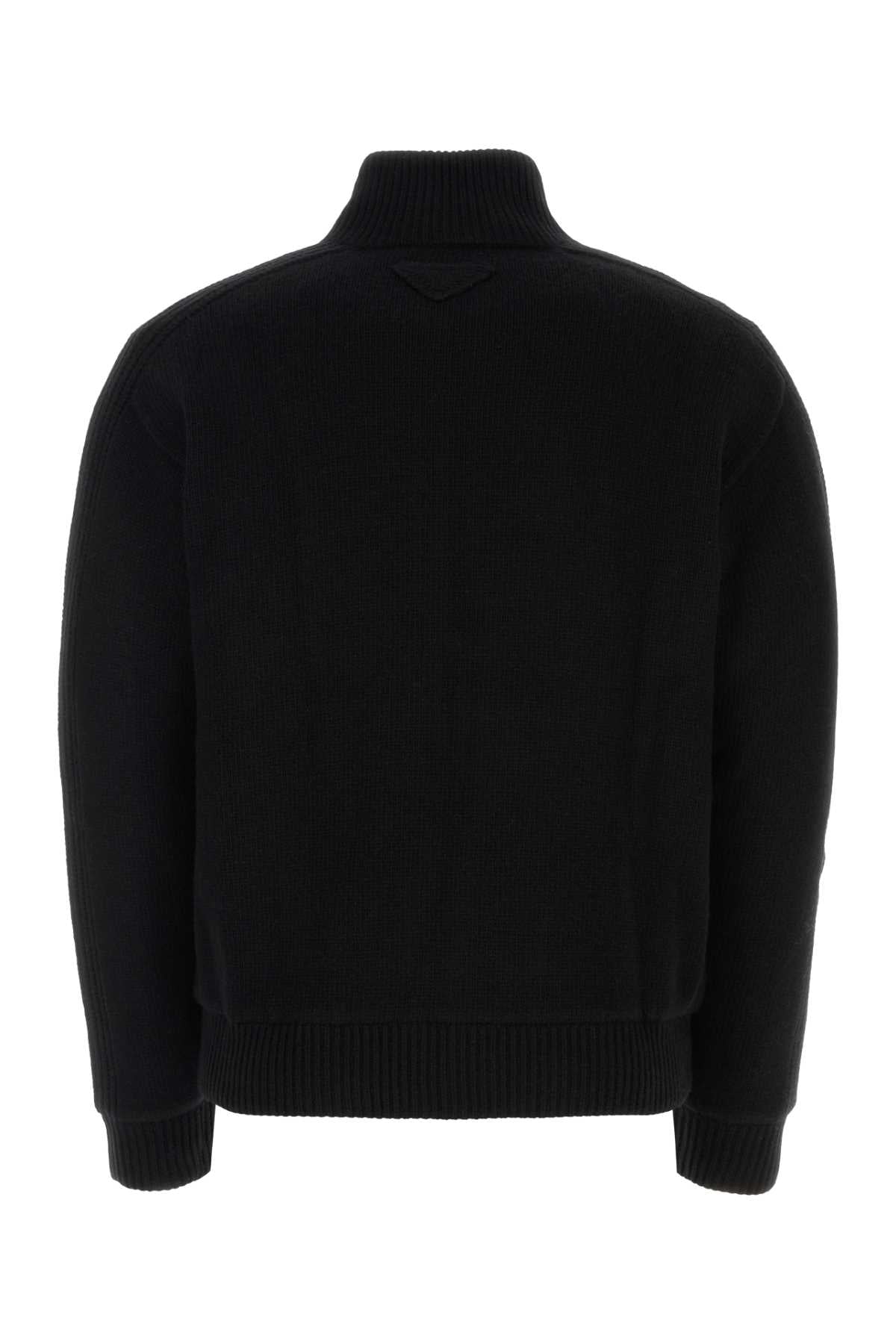 PRADA Men's Wool Blend Cardigan - Summer 2025
