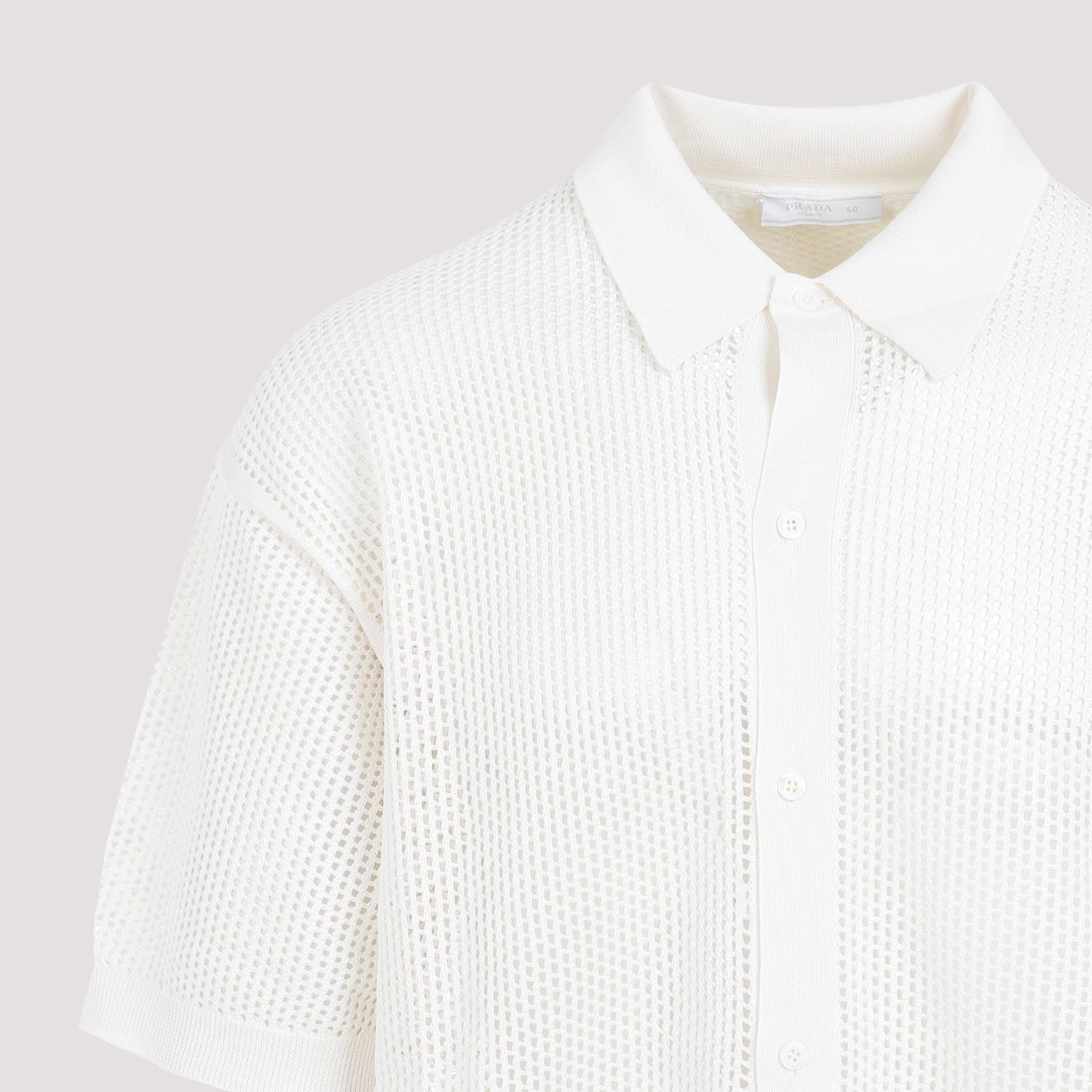 PRADA Silk Blend Shirt for Men - SS24 Collection