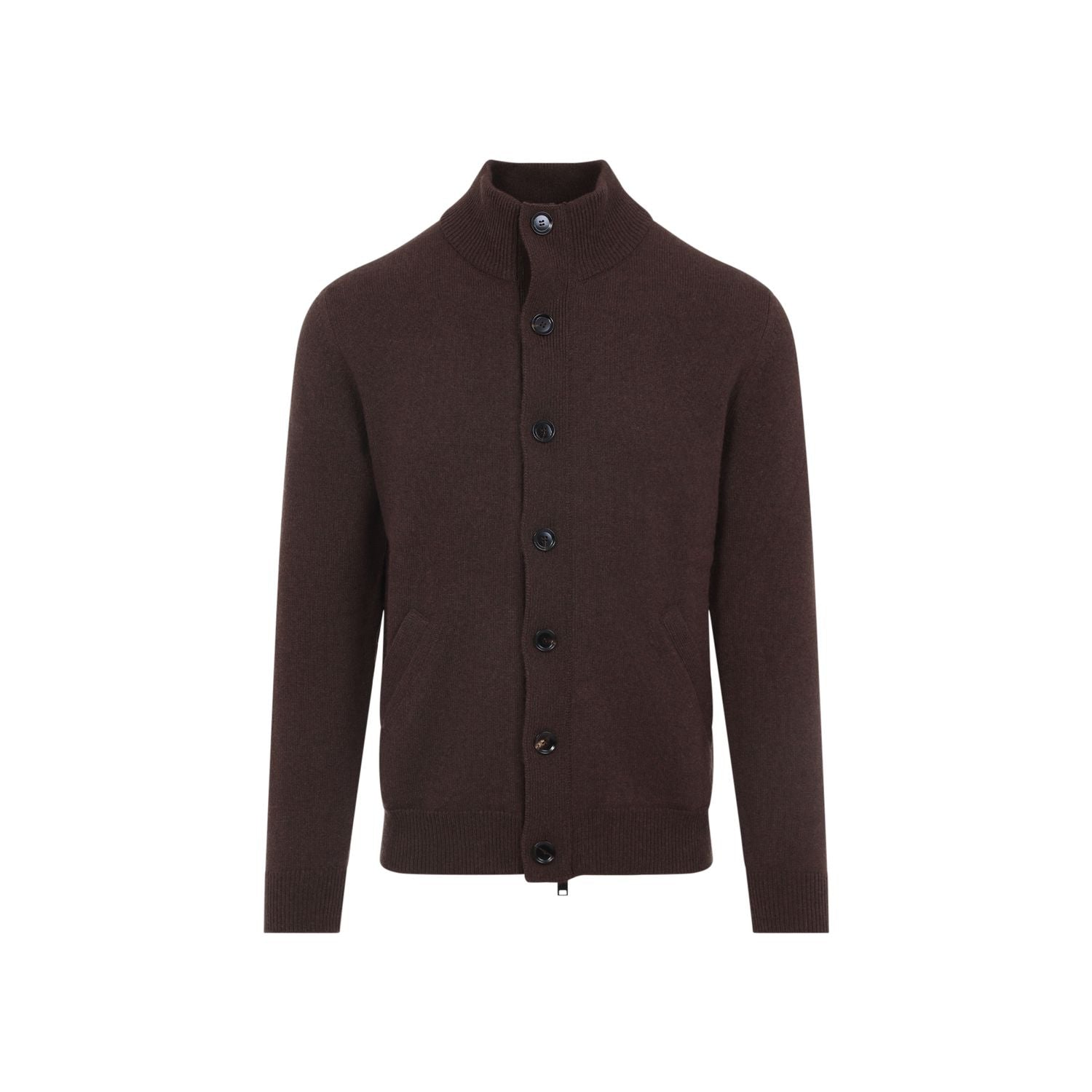 BRIONI Cashmere Zip Blouson Jacket