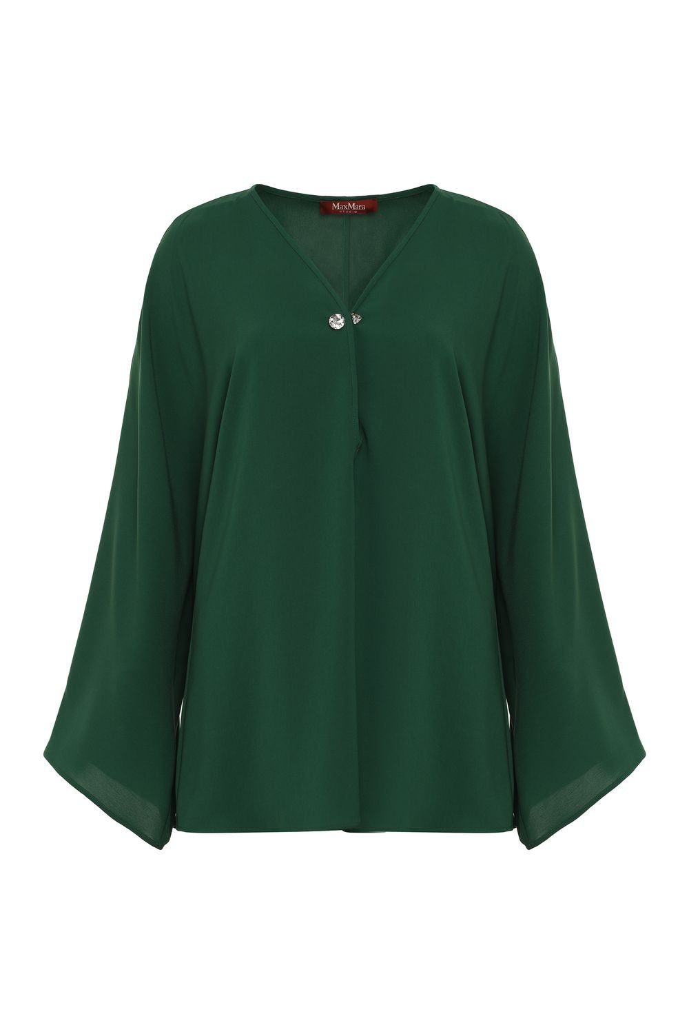 MAX MARA STUDIO Cut-Out Detail Kimono Sleeve Blouse