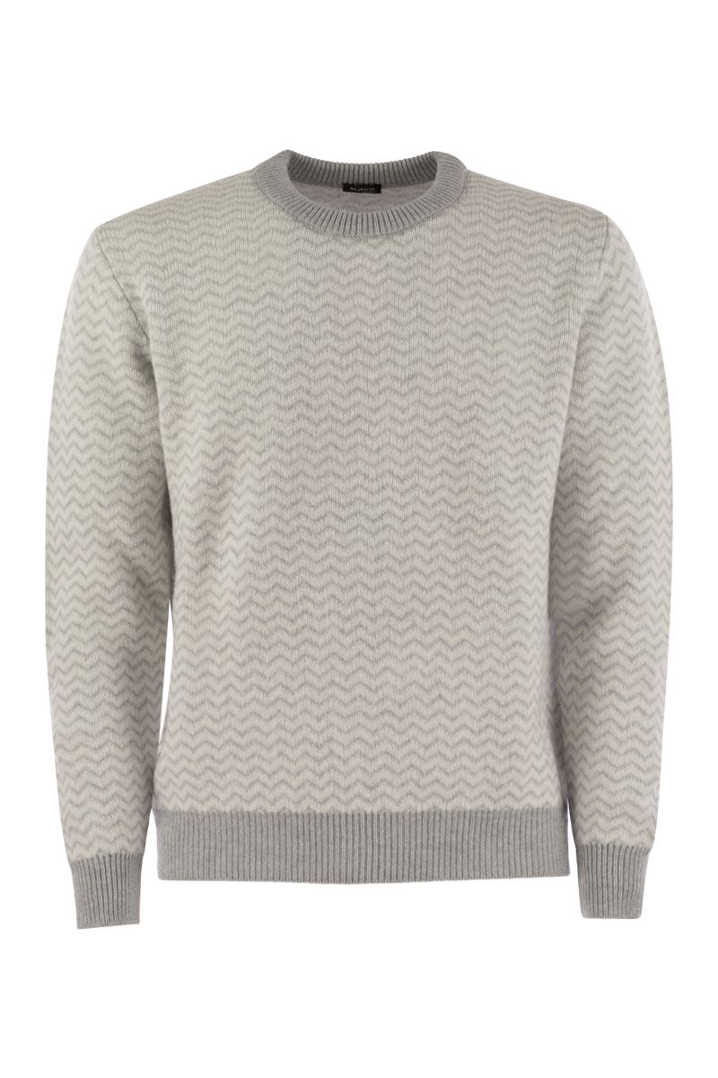 KITON Luxury Cashmere Choker Jumper for Men