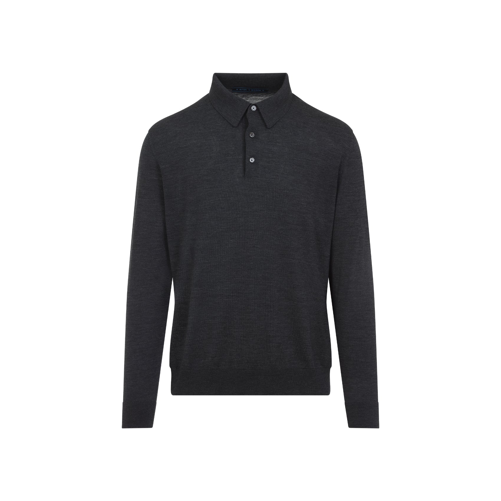 KITON Men's Wool Polo (Medium)