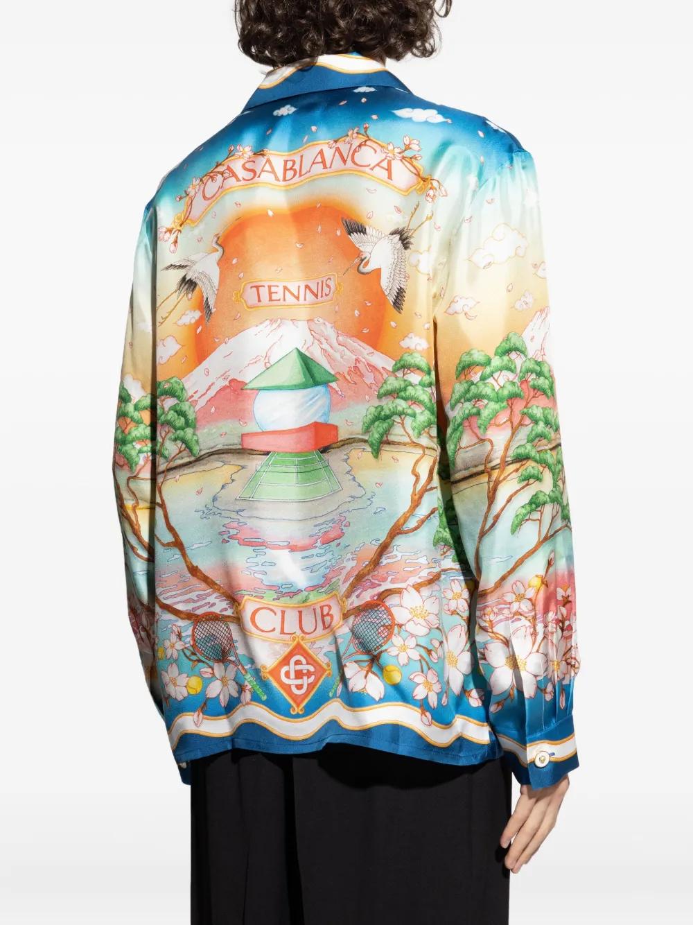 CASABLANCA Luxurious Silk Blouse for Men