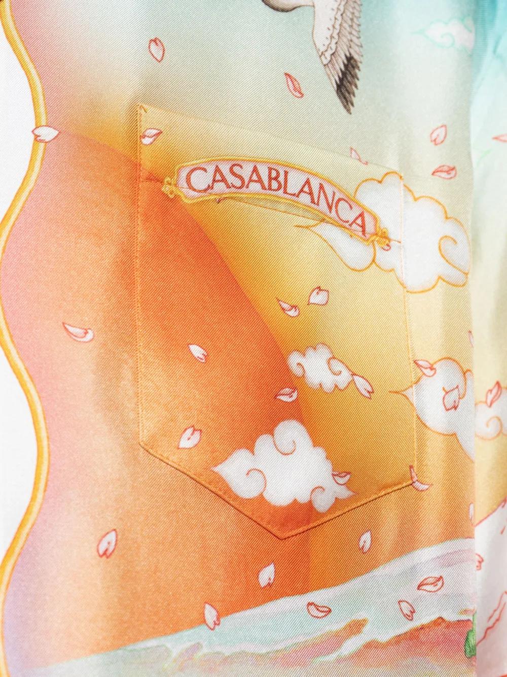 CASABLANCA Luxurious Silk Blouse for Men