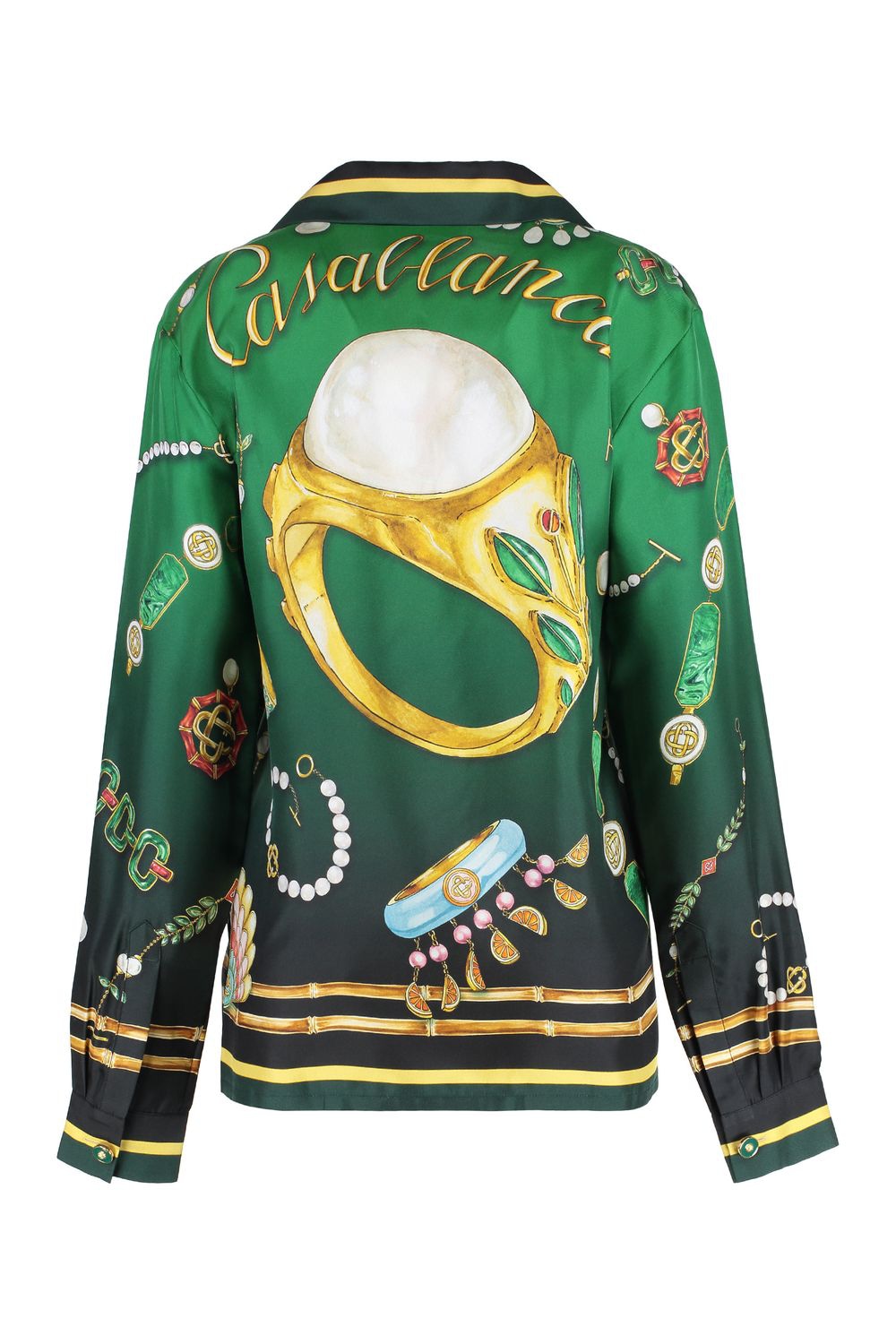 CASABLANCA Printed Silk Shirt