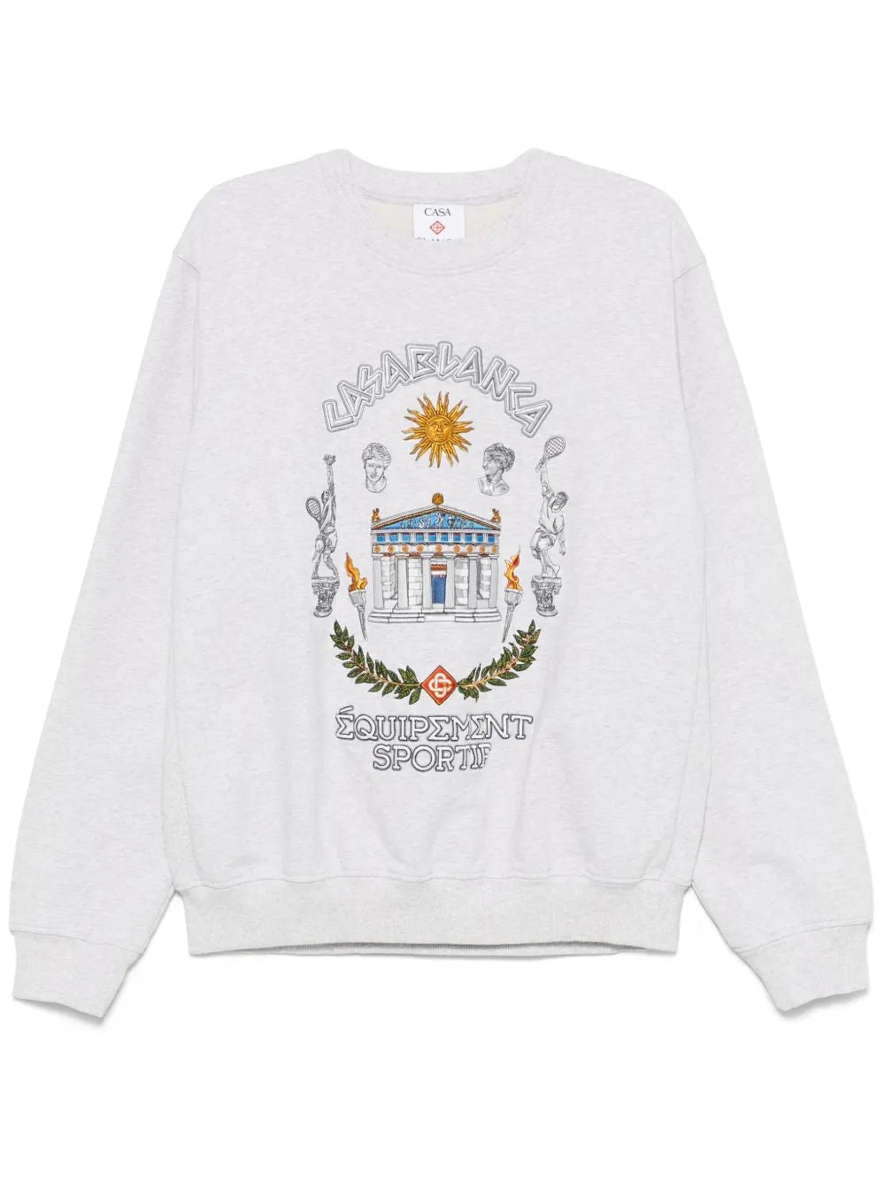 CASABLANCA Embroidered Sweatshirt for Men - SS25 Collection