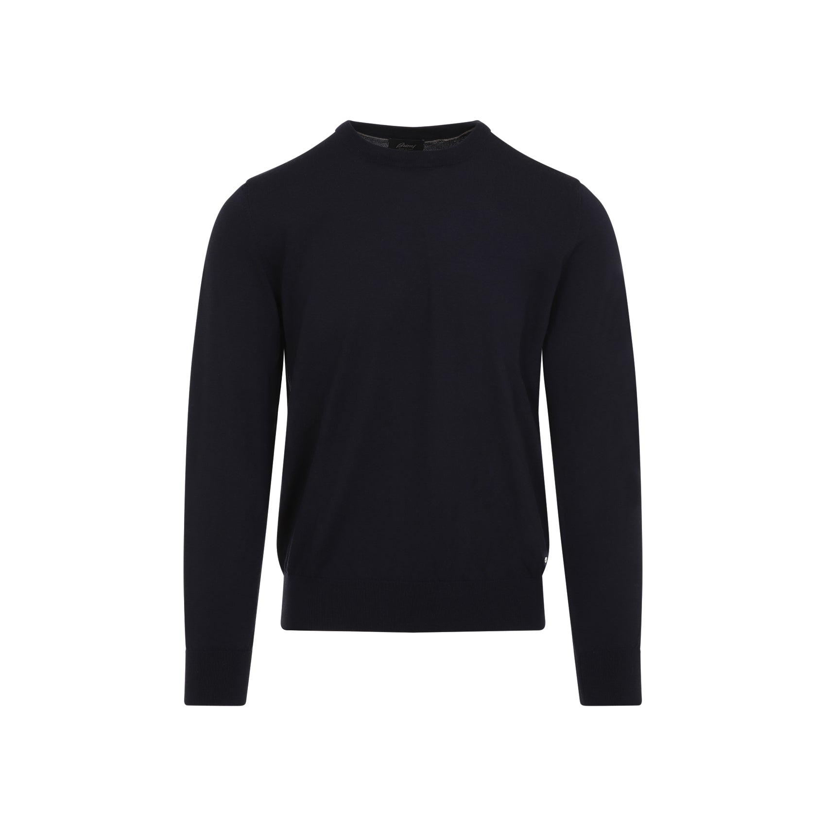 BRIONI Crewneck Sweater for Men - Classic Wool Knit