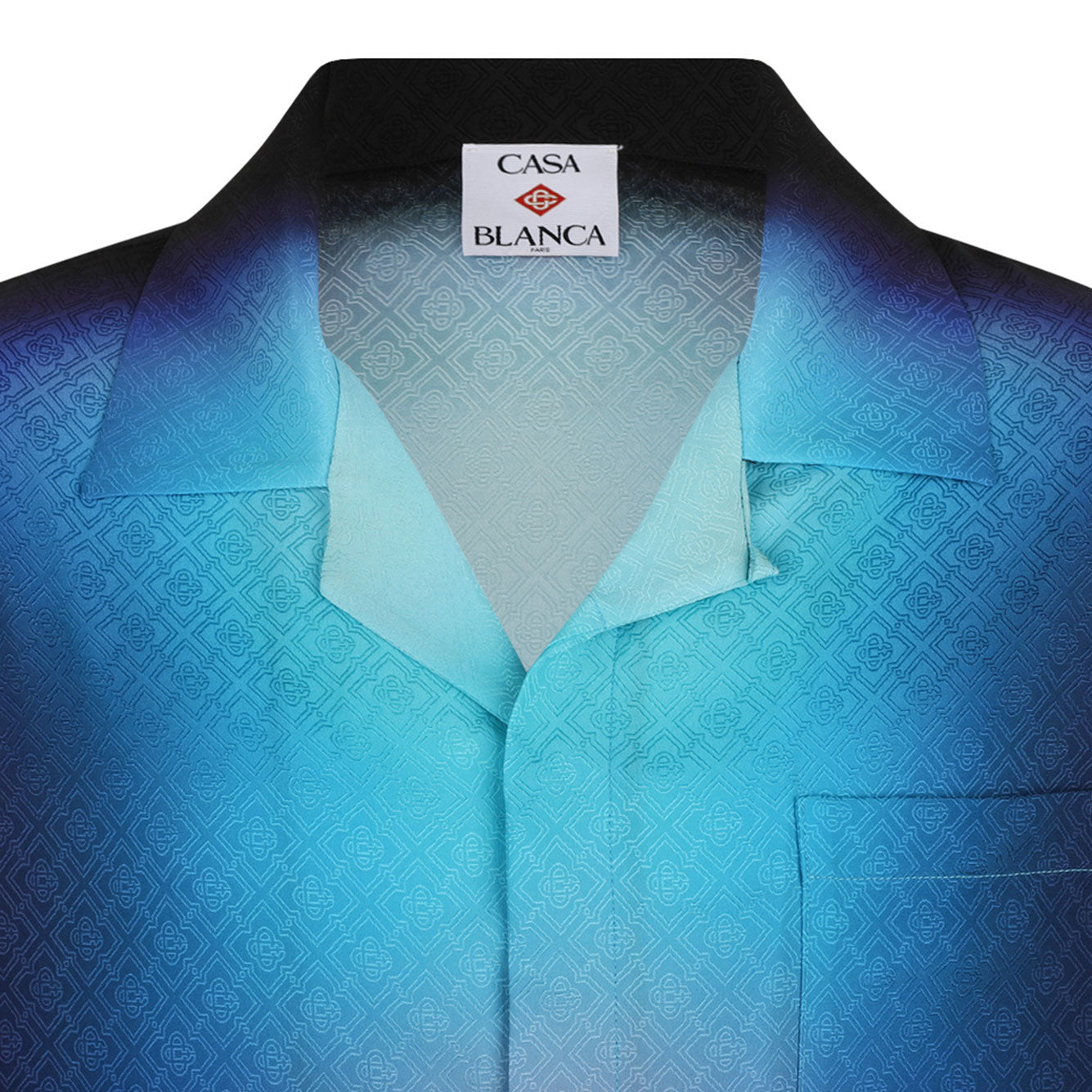 CASABLANCA Silk Gradient Shirt for Men