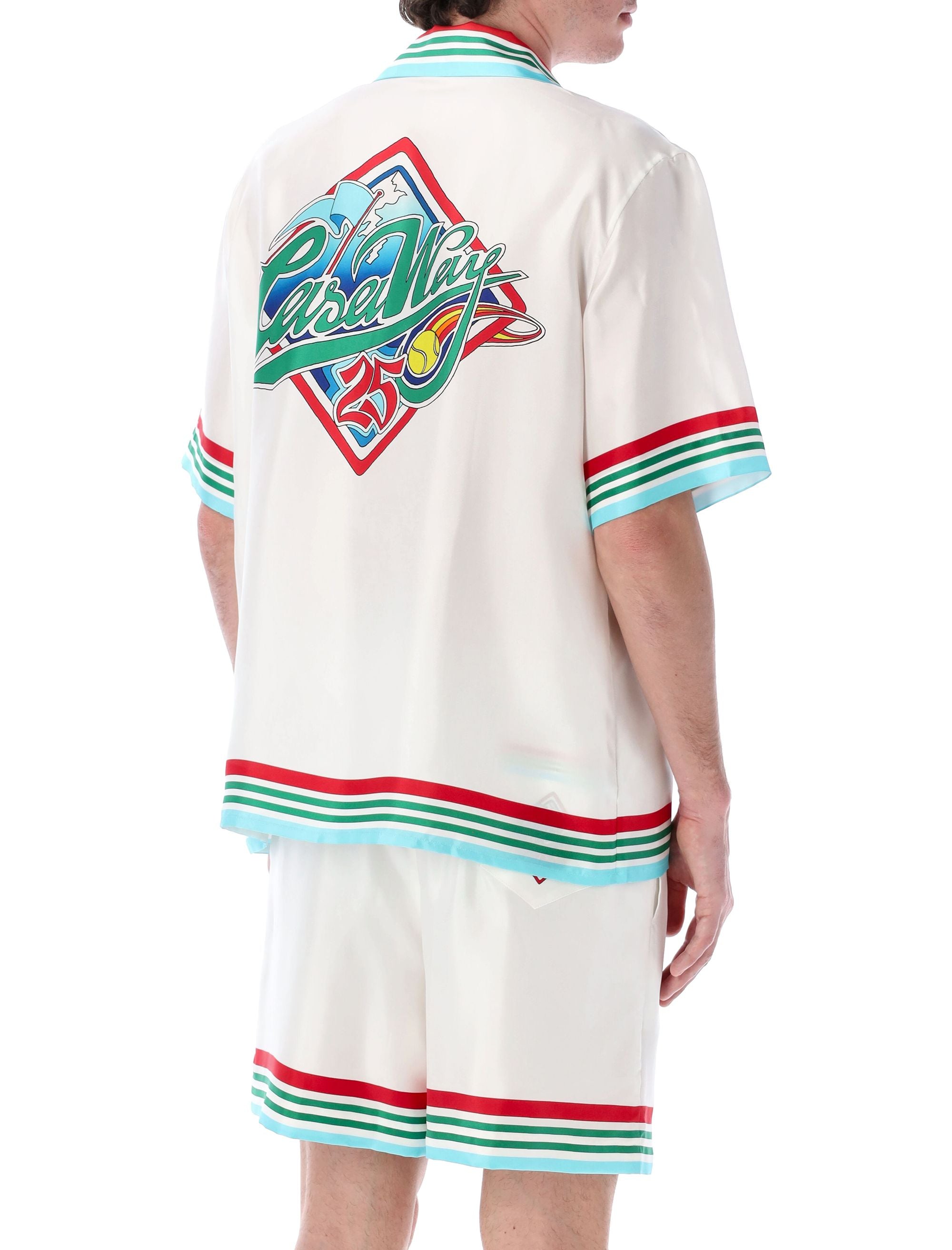 CASABLANCA World Series Silk Shirt - Size L