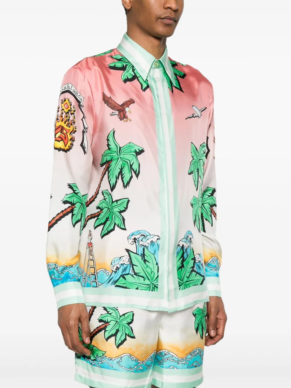 CASABLANCA Classic Long Sleeve Shirt - SS25