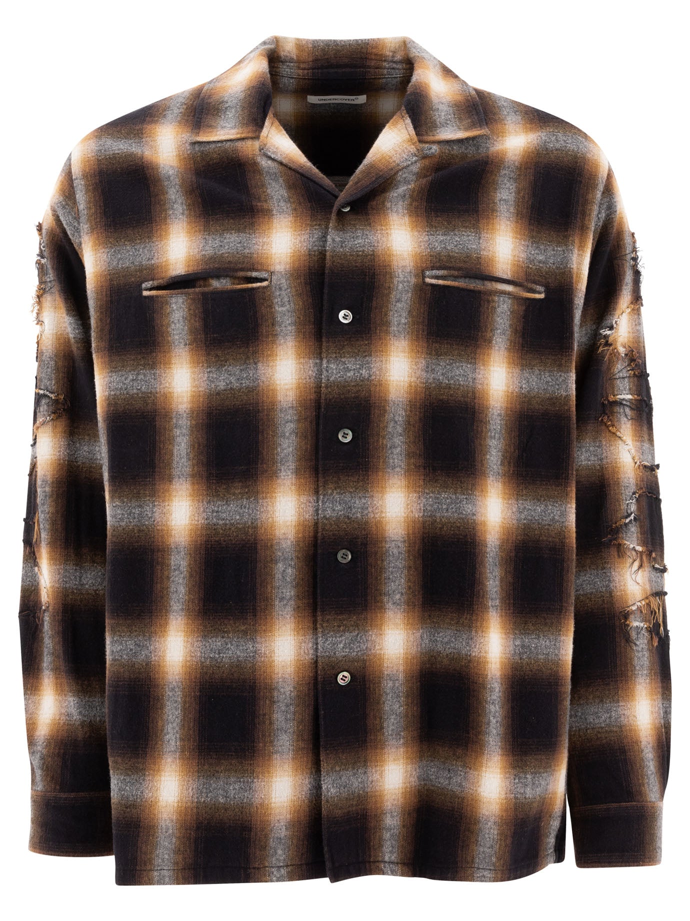 UNDERCOVER Relaxed Fit Check Shirt for Men