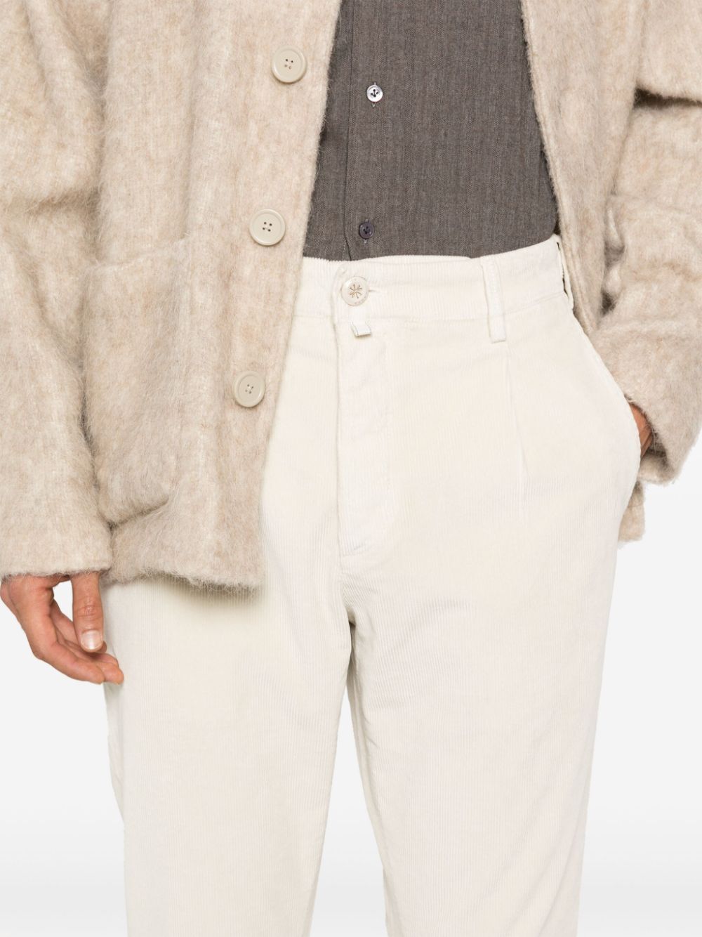 JACOB COHEN Crop Slim Single Pence Henry Pant