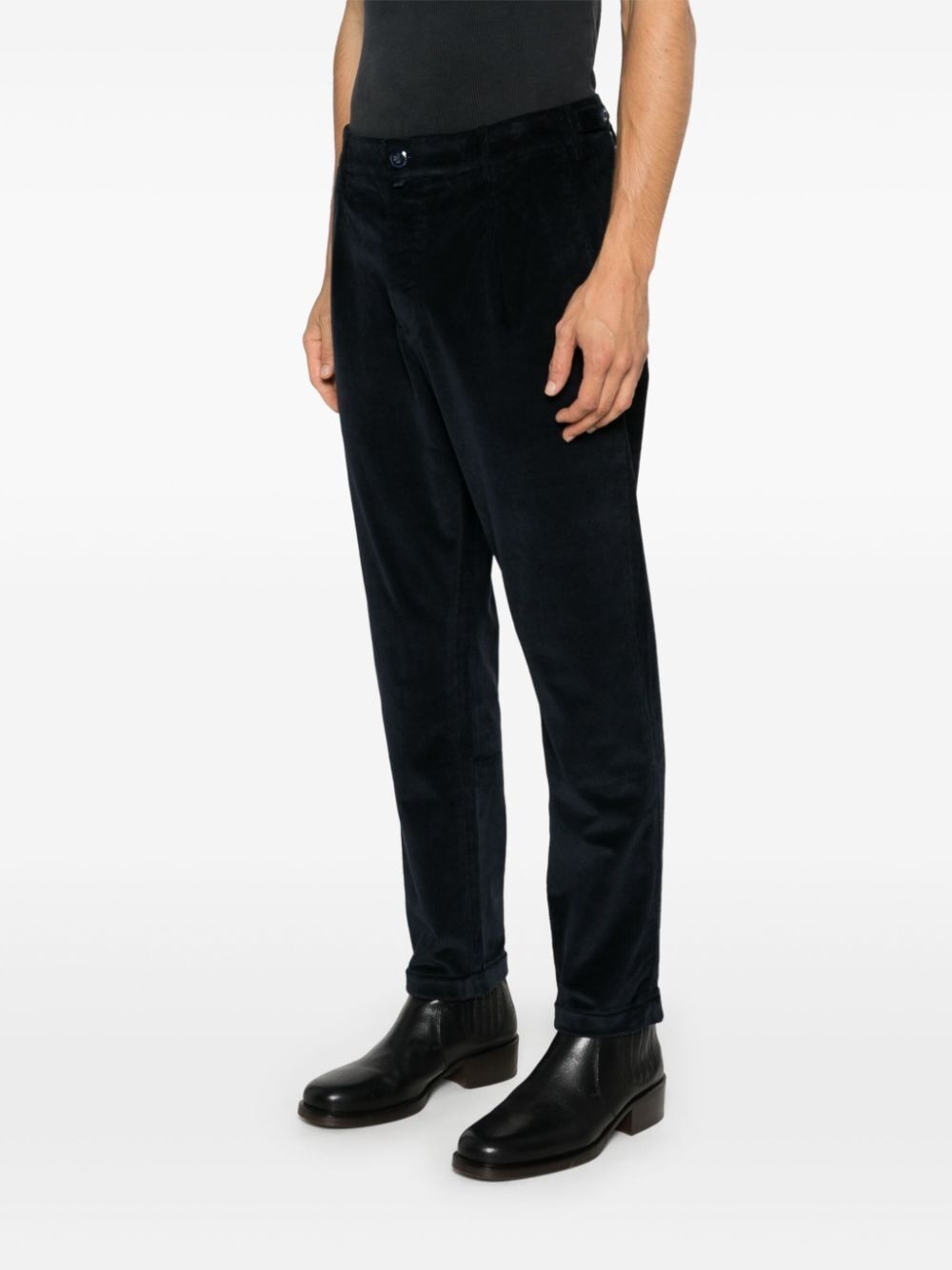 JACOB COHEN Slim Fit Crop Single Pence Henry Pant