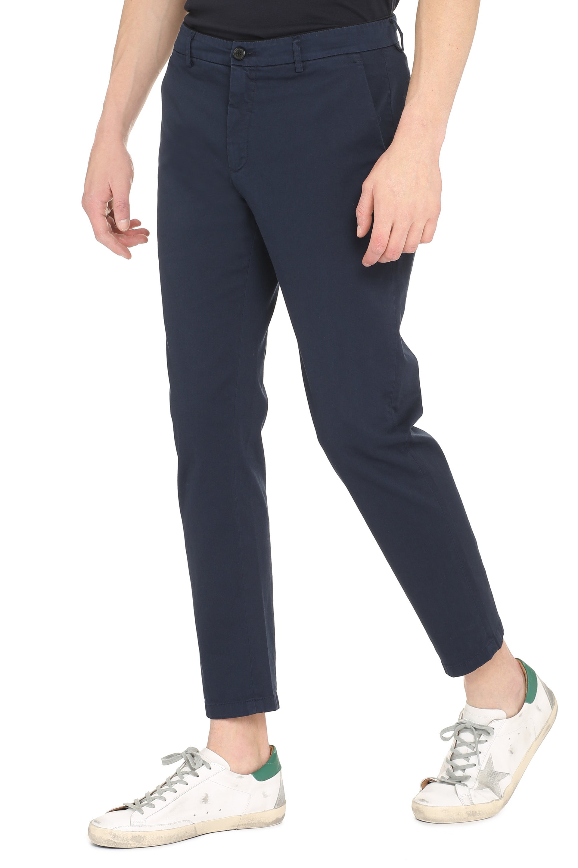 DEPARTMENT FIVE Prince Stretch Cotton Chino Trousers