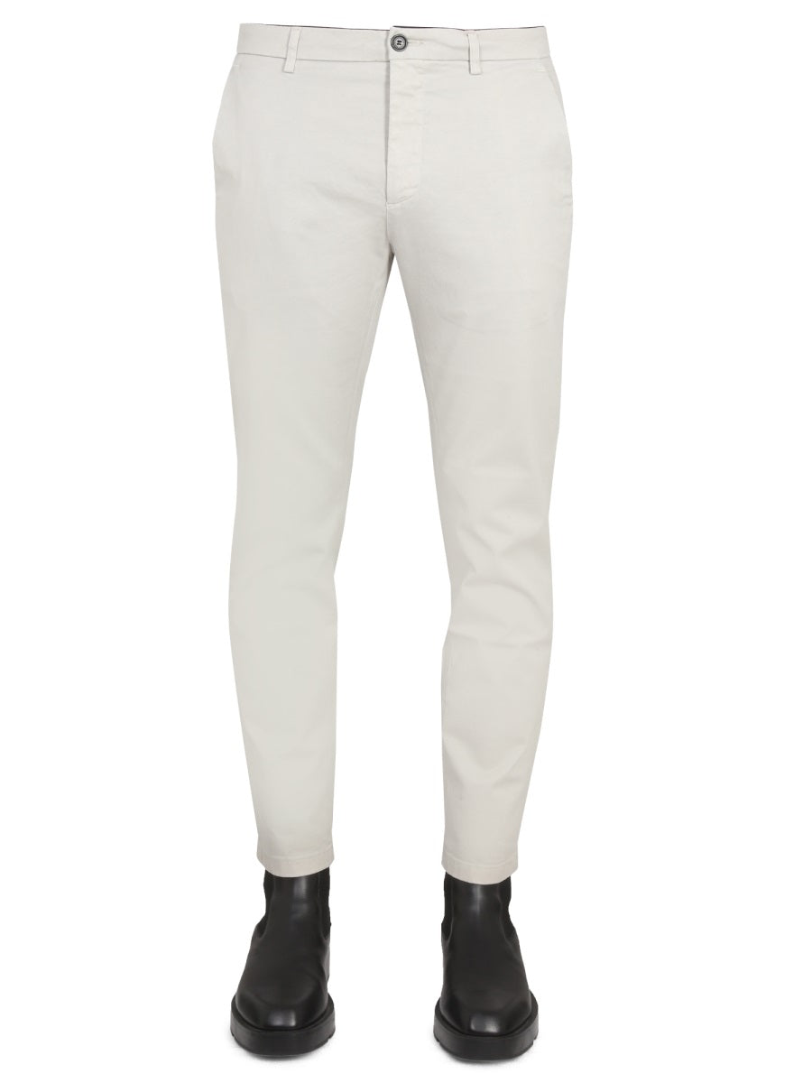 DEPARTMENT FIVE Stylish Logo Patch Pants for Men